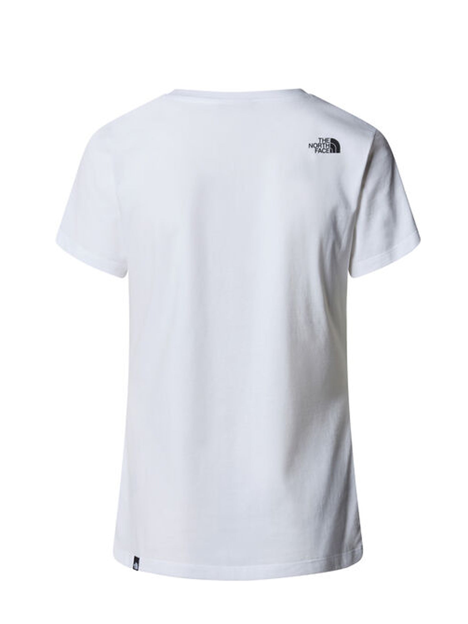 THE NORTH FACE T-SHIRT SLIM SIMPLE DOME BIANCO