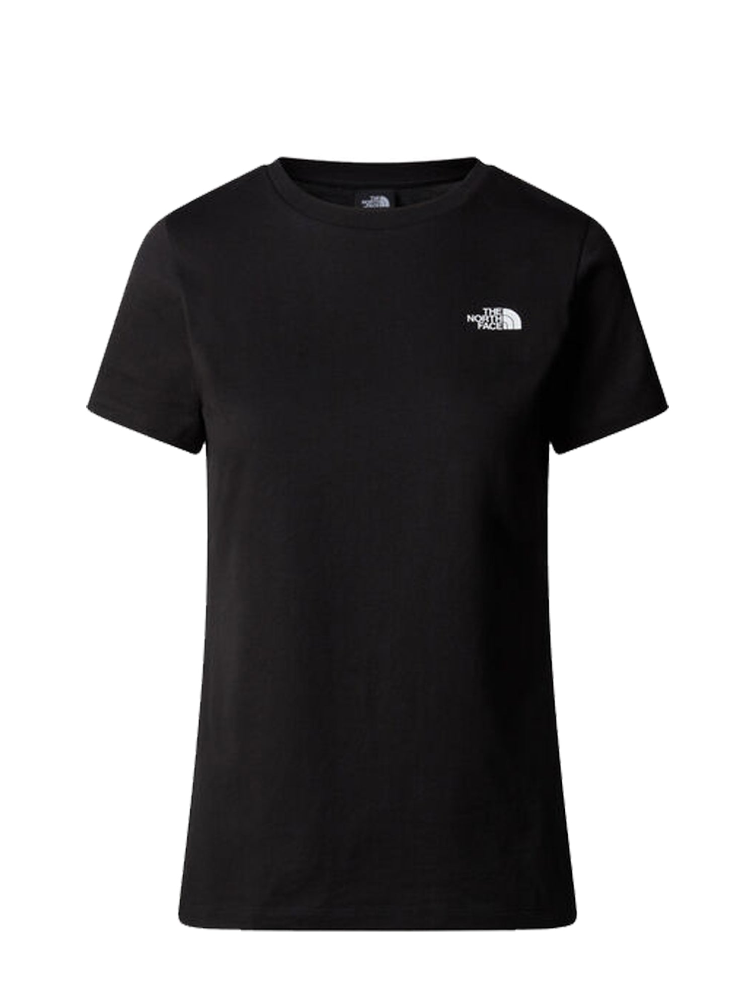 THE NORTH FACE T-SHIRT SLIM SIMPLE DOME NERO
