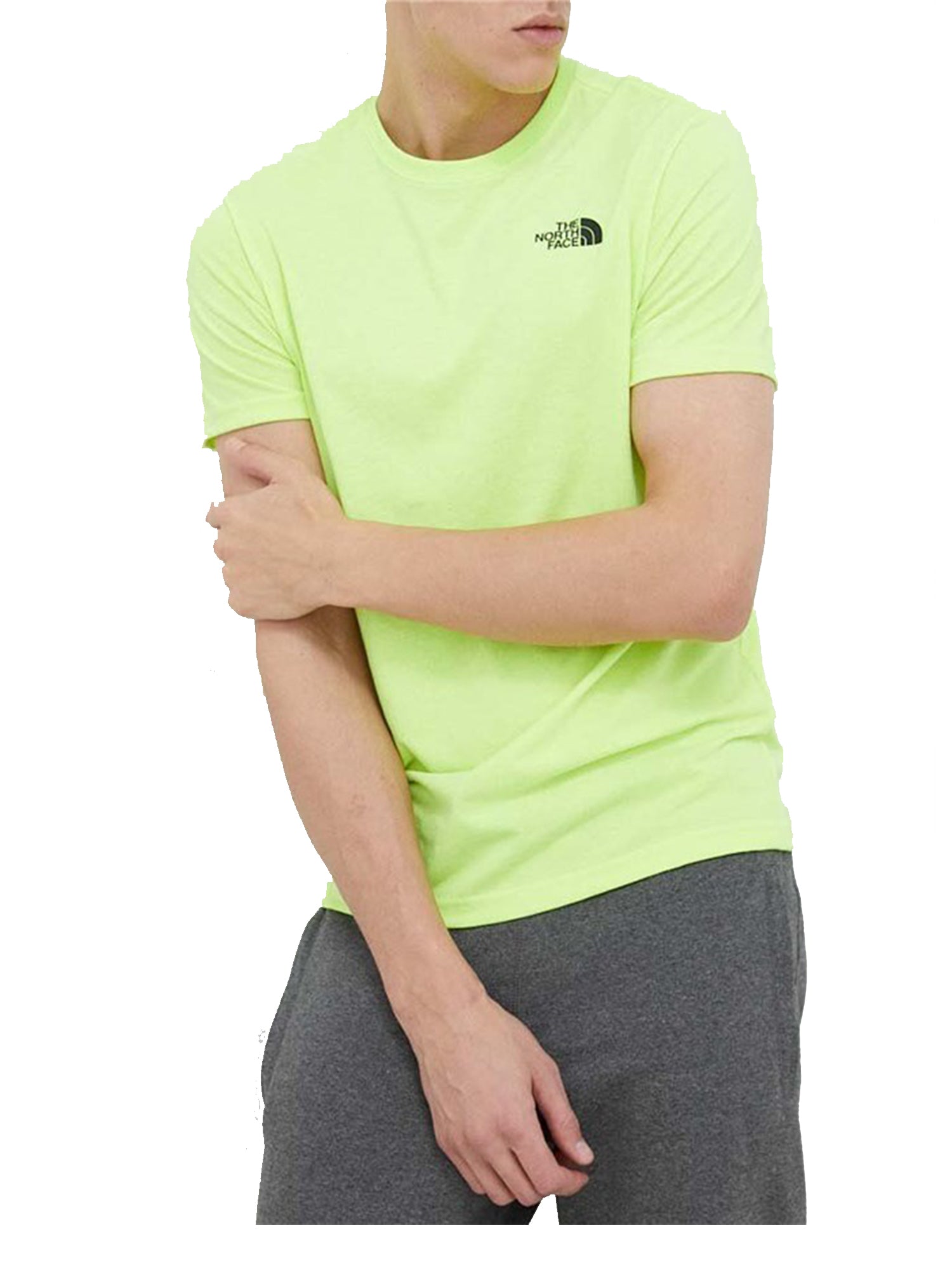 THE NORTH FACE T-SHIRT REDBOX GIALLO LED