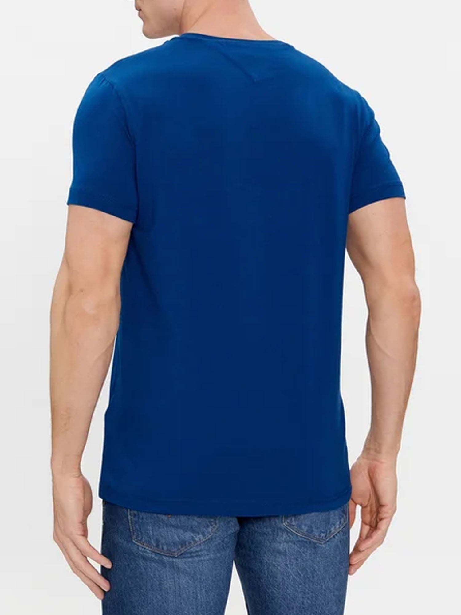 TOMMY HILFIGER T-SHIRT EXTRA SLIM FIT BLU