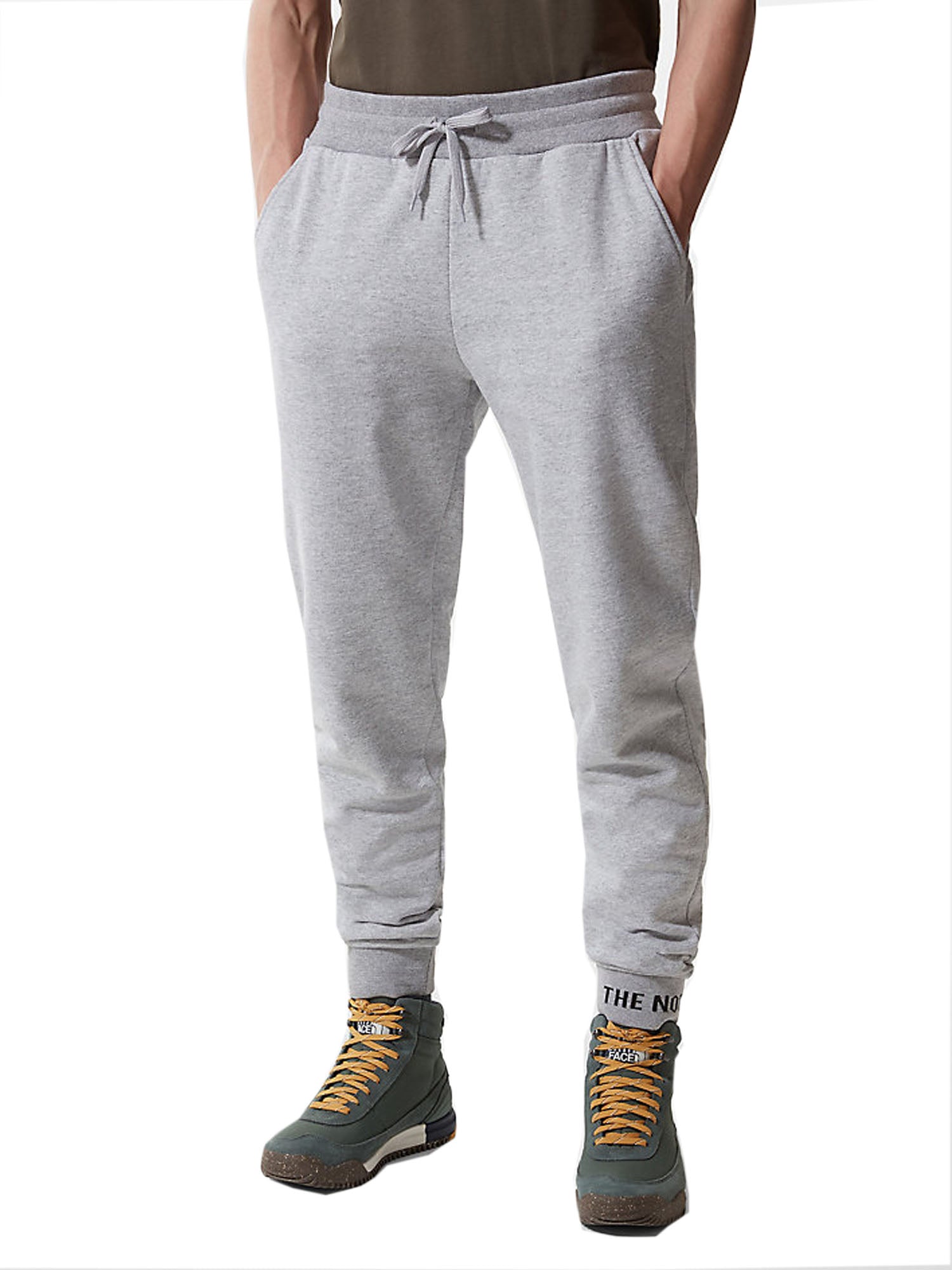 THE NORTH FACE ZUMU JOGGER PANTALONE IN PILE GRIGIO