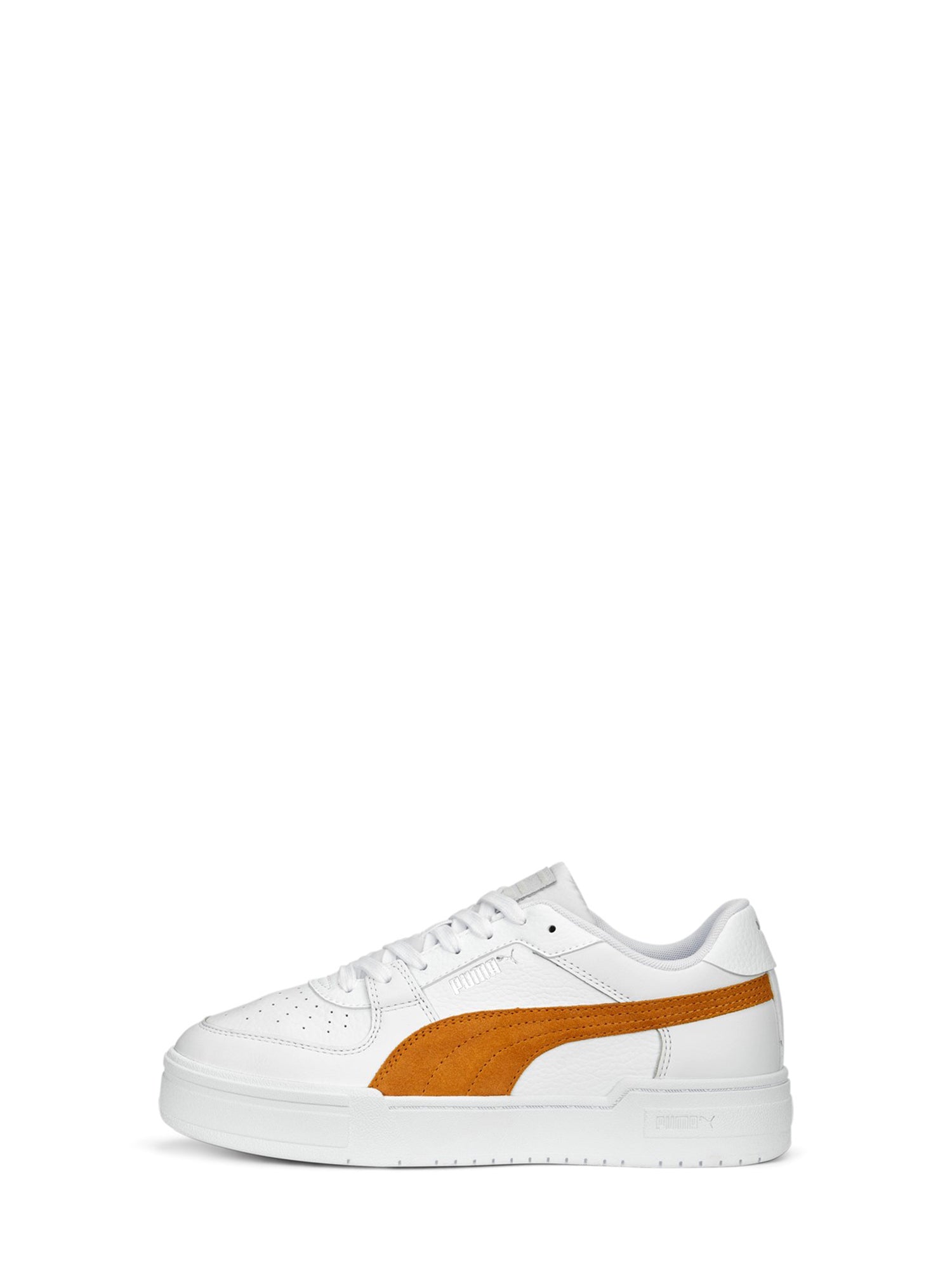 PUMA SNEAKERS BASSE CA PRO SUEDE FS BIANCO-ARANCIO