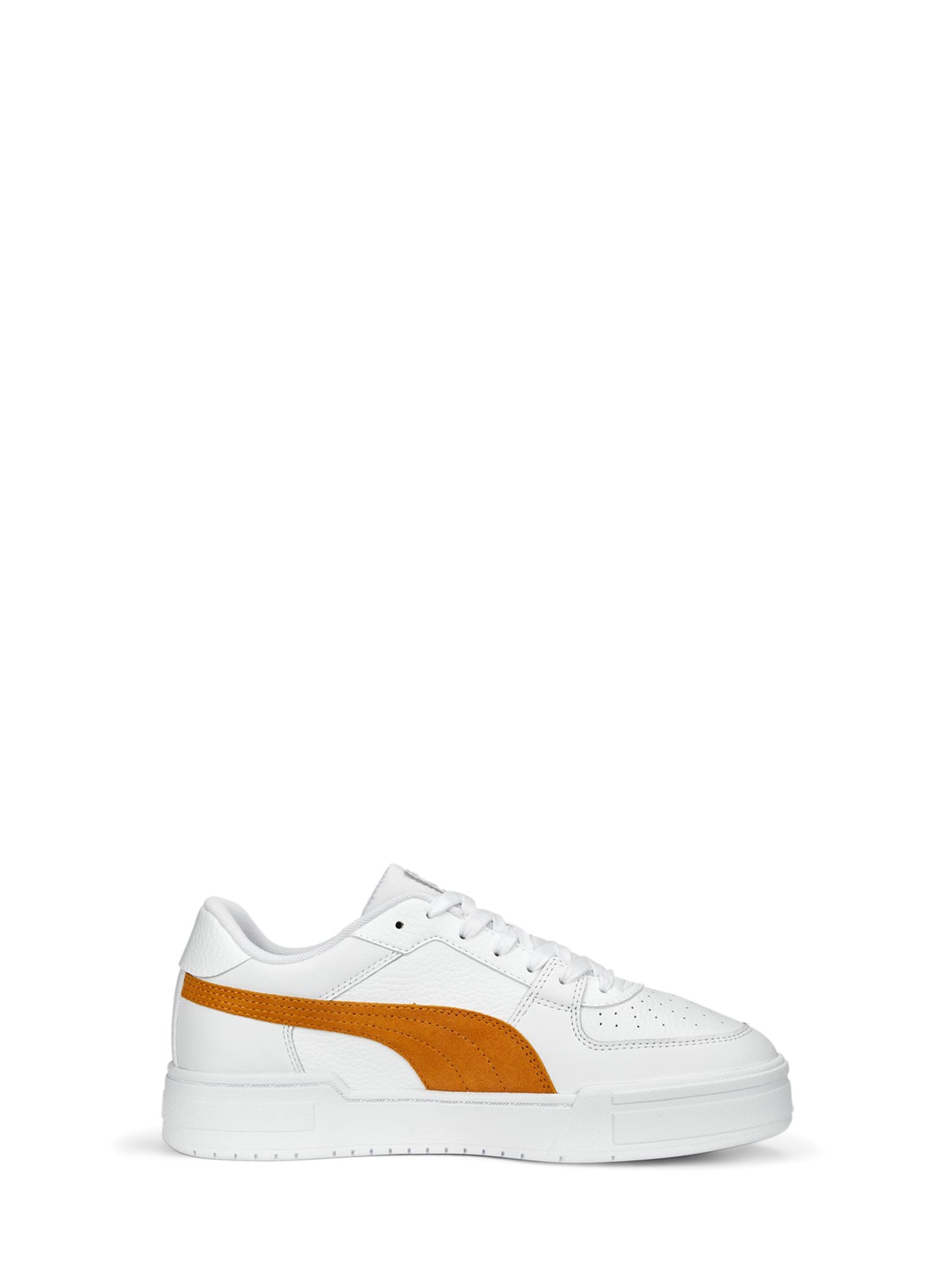 PUMA SNEAKERS BASSE CA PRO SUEDE FS BIANCO-ARANCIO