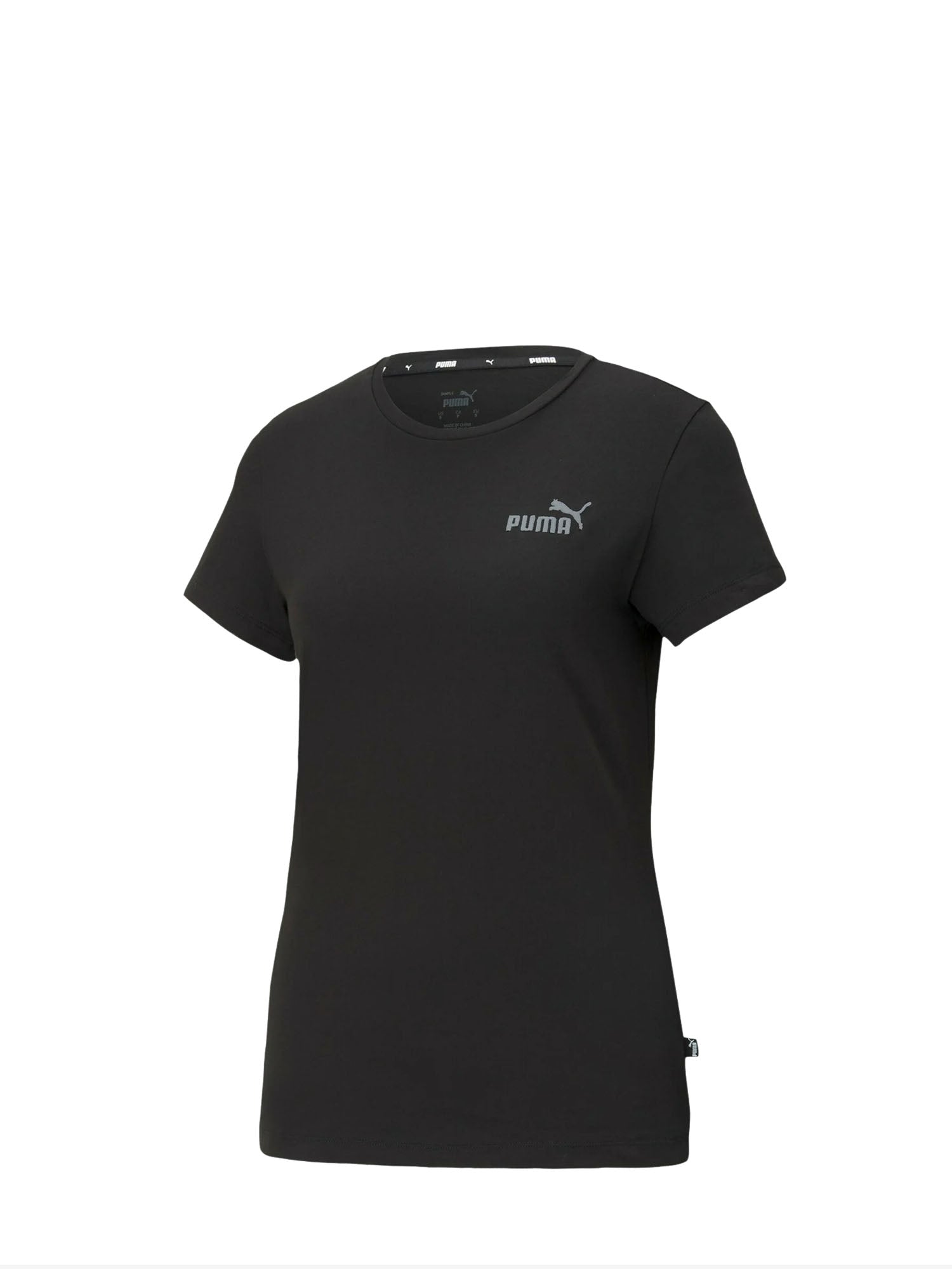 PUMA T-SHIRT ESSENTIALS NERO