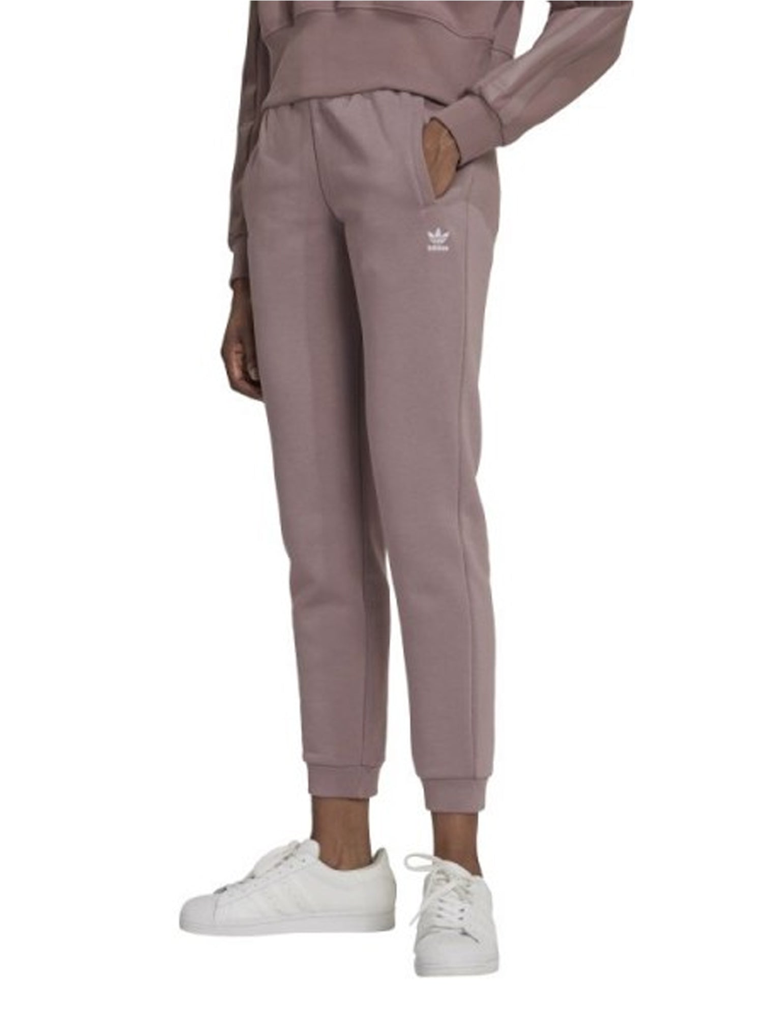 ADIDAS ORIGINALS PANTALONI SPORTIVI ADICOLOR ESSENTIALS VIOLA