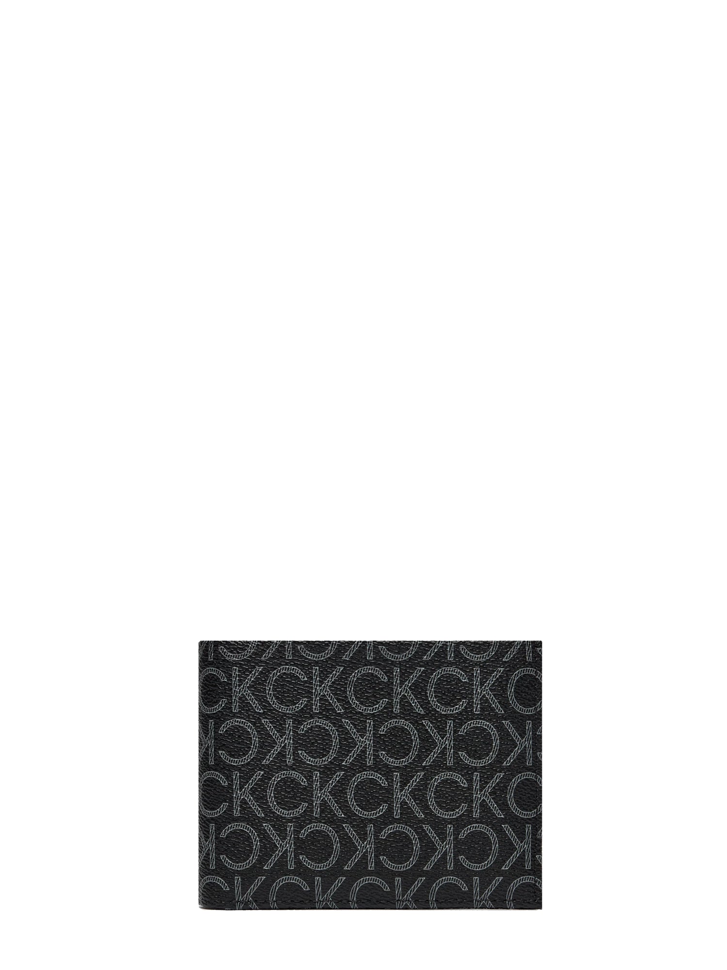 CALVIN KLEIN ACCESSORIES PORTAFOGLI MUST MONO BIFOLD 5Cc NERO