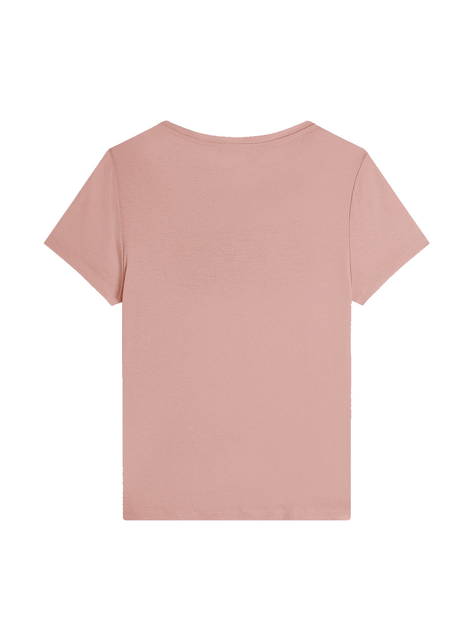 FREDDY T-SHIRT IN VISCOSA ELASTICIZZATA ROSA