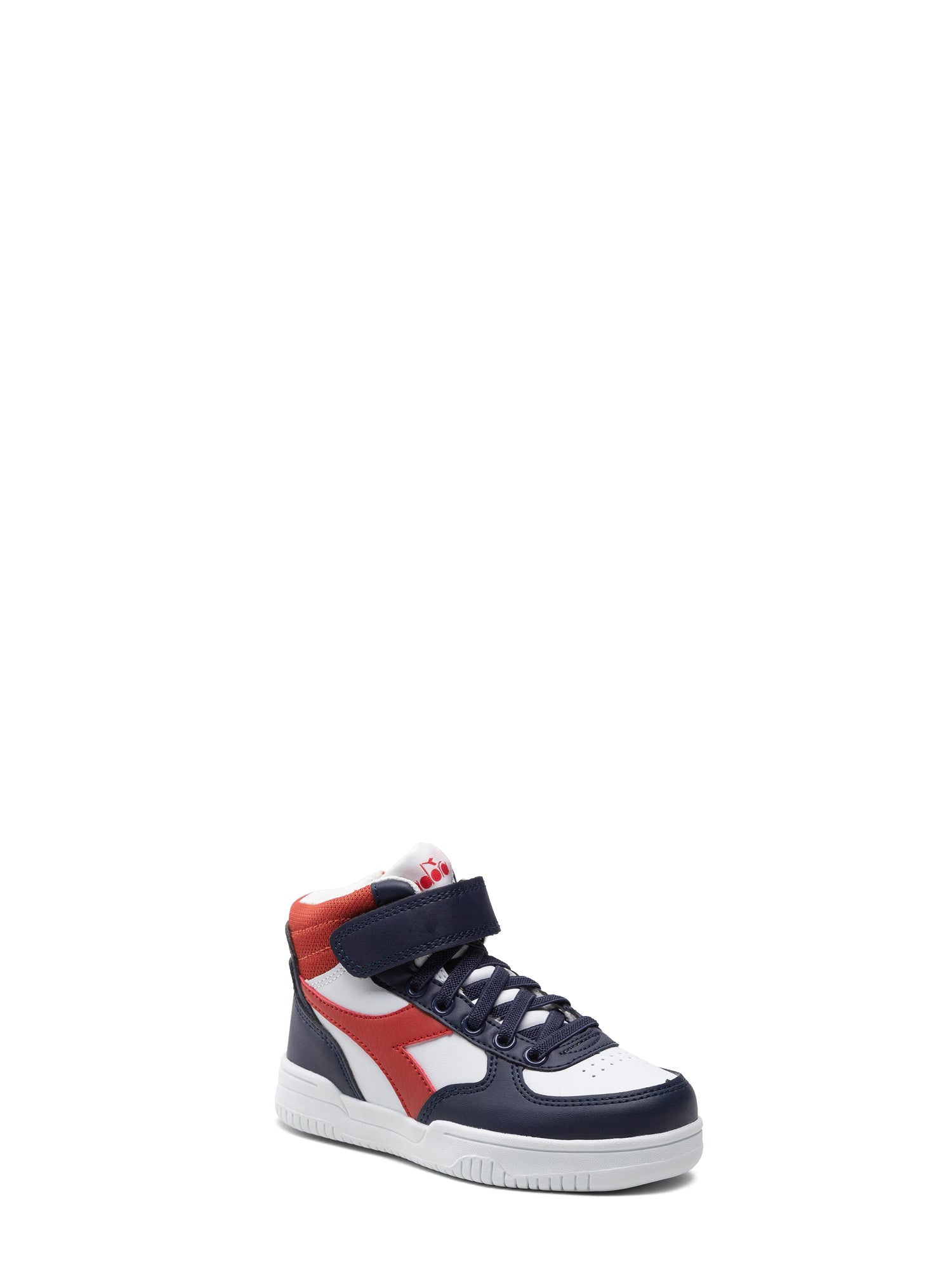 DIADORA SNEAKERS RAPTOR MID PS BLU-ROSSO-BIANCO