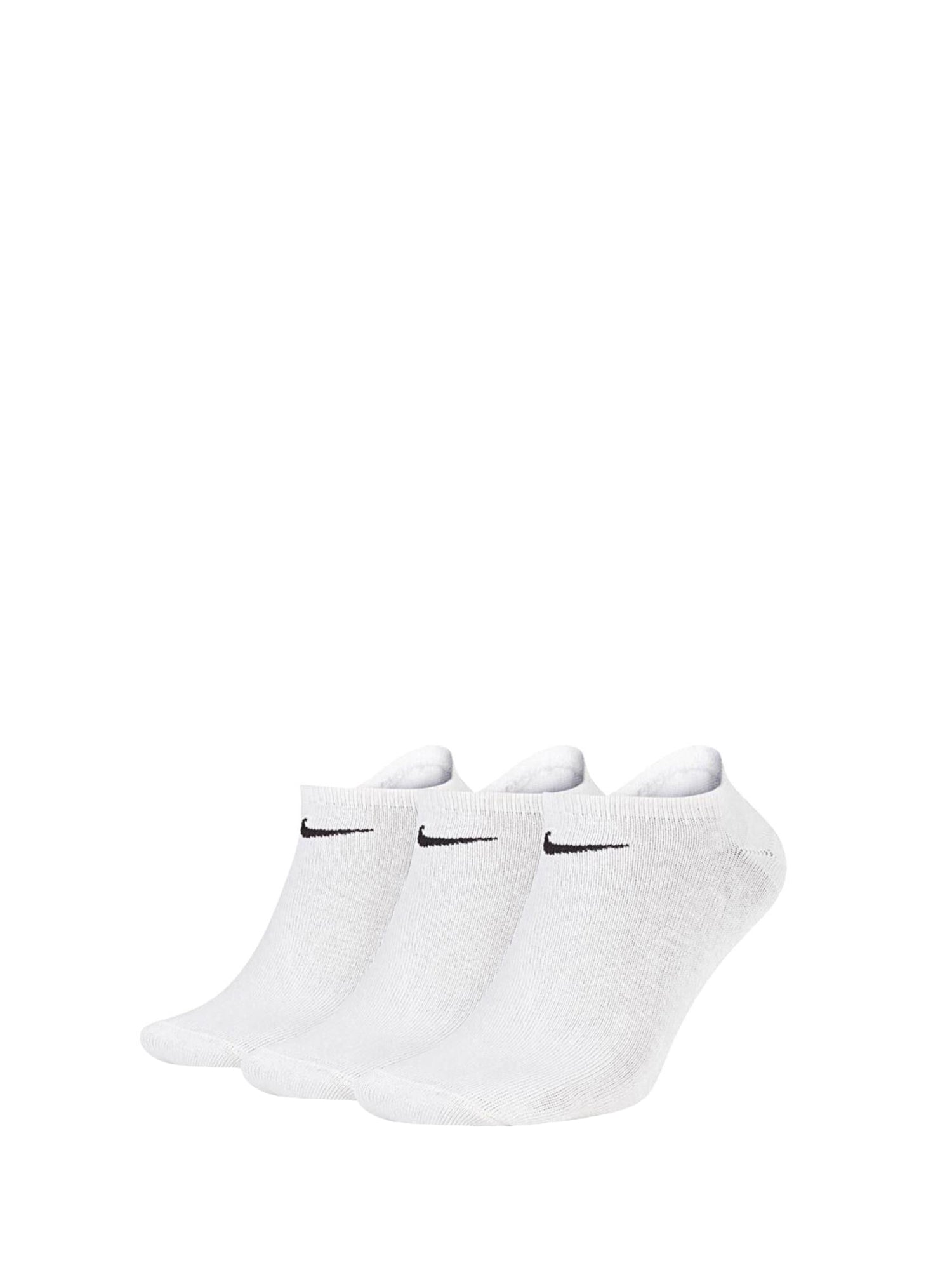 NIKE CALZINI SET 3 LIGHTWEIGHT TRAINING BIANCO