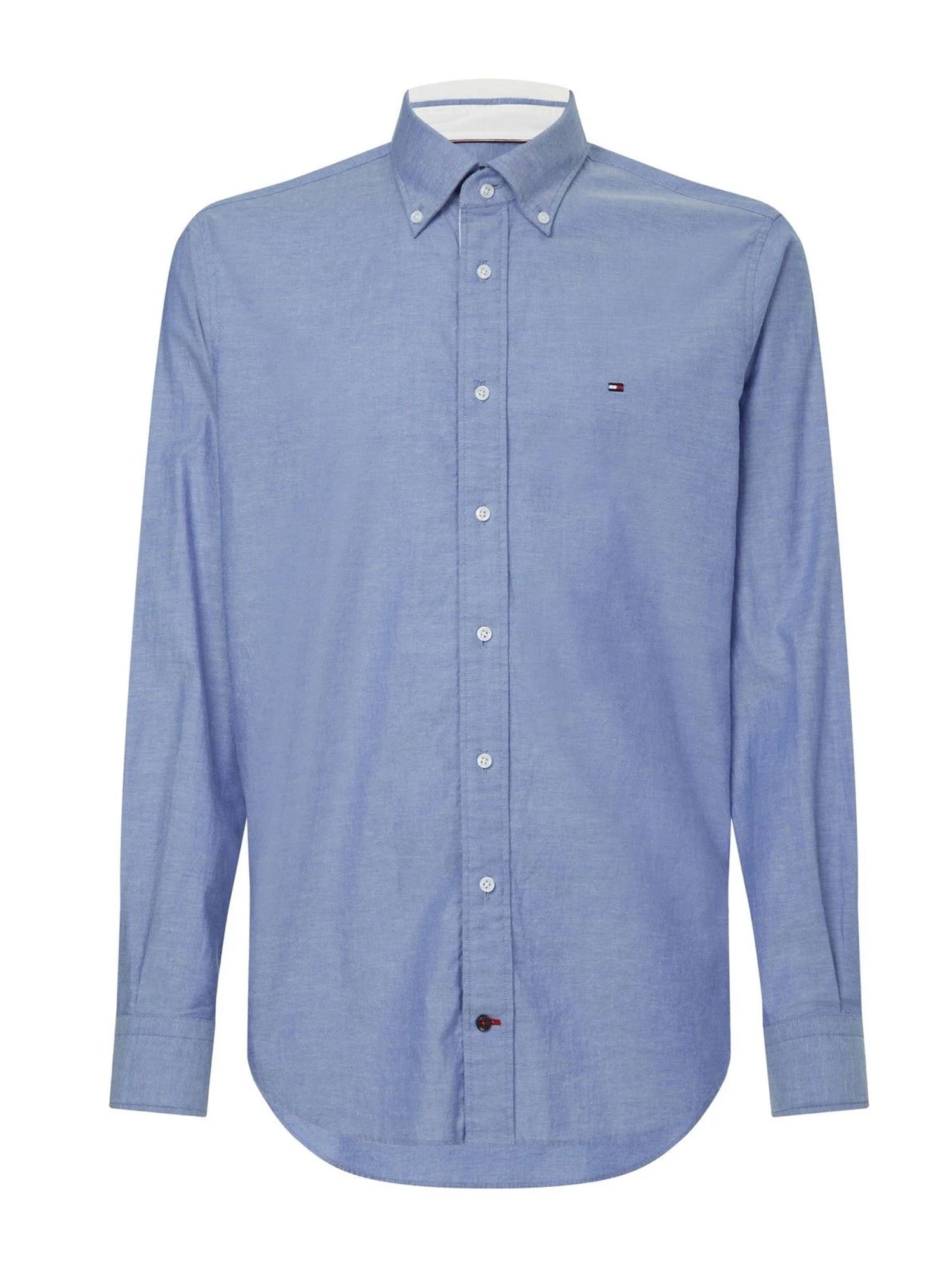 TOMMY HILFIGER CAMICIA CLASSICA BLU-BIANCO