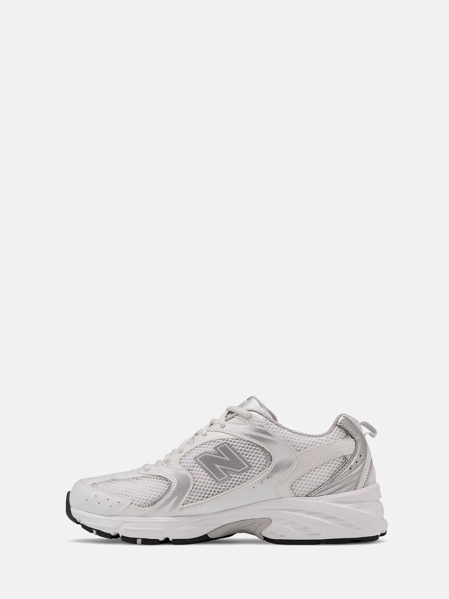 NEW BALANCE SNEAKERS 530 BIANCO-SILVER