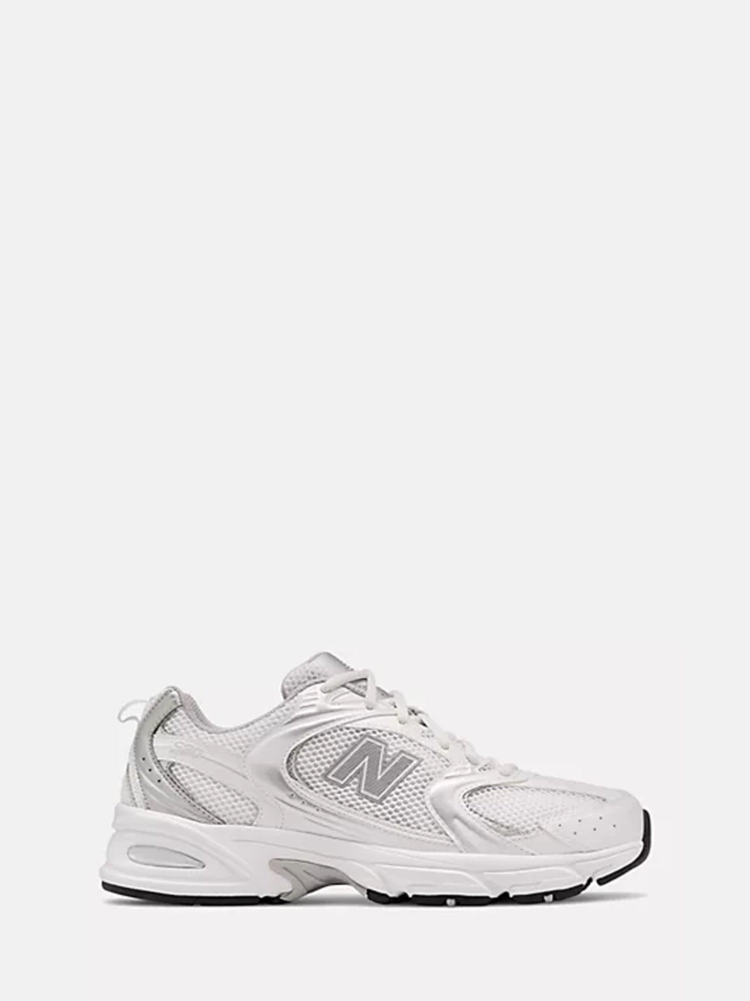 NEW BALANCE SNEAKERS 530 BIANCO-SILVER