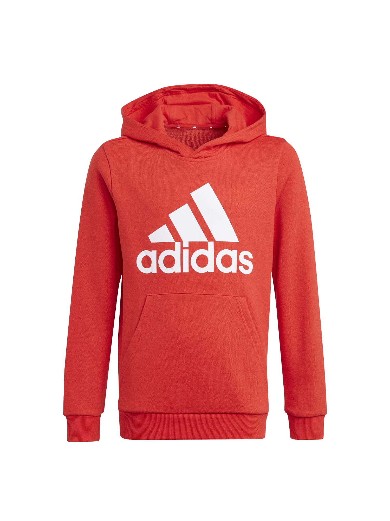 ADIDAS FELPA CON CAPPUCCIO ESSENTIALS ROSSO