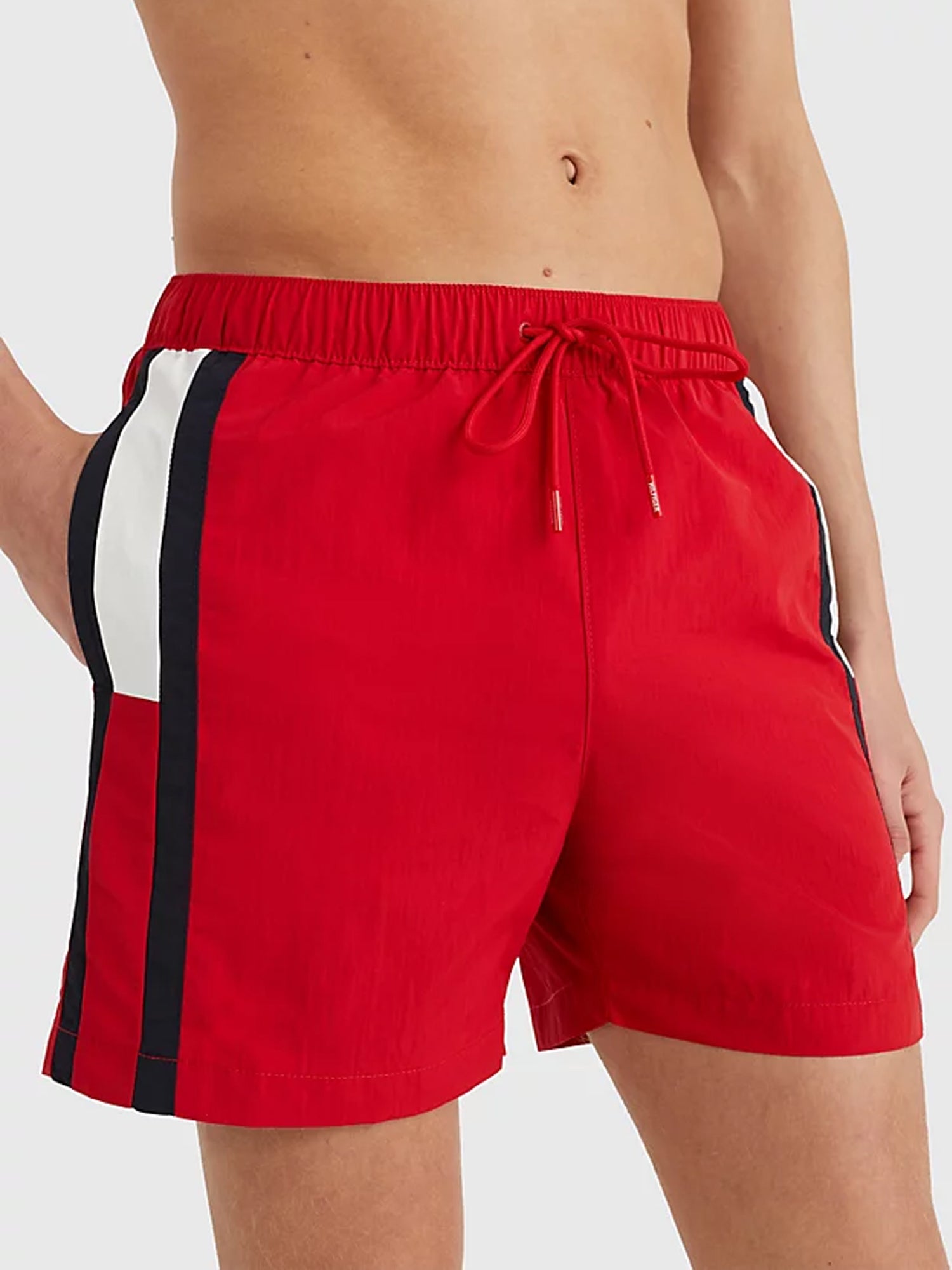 TOMMY HILFIGER COSTUME SHORTS ROSSO