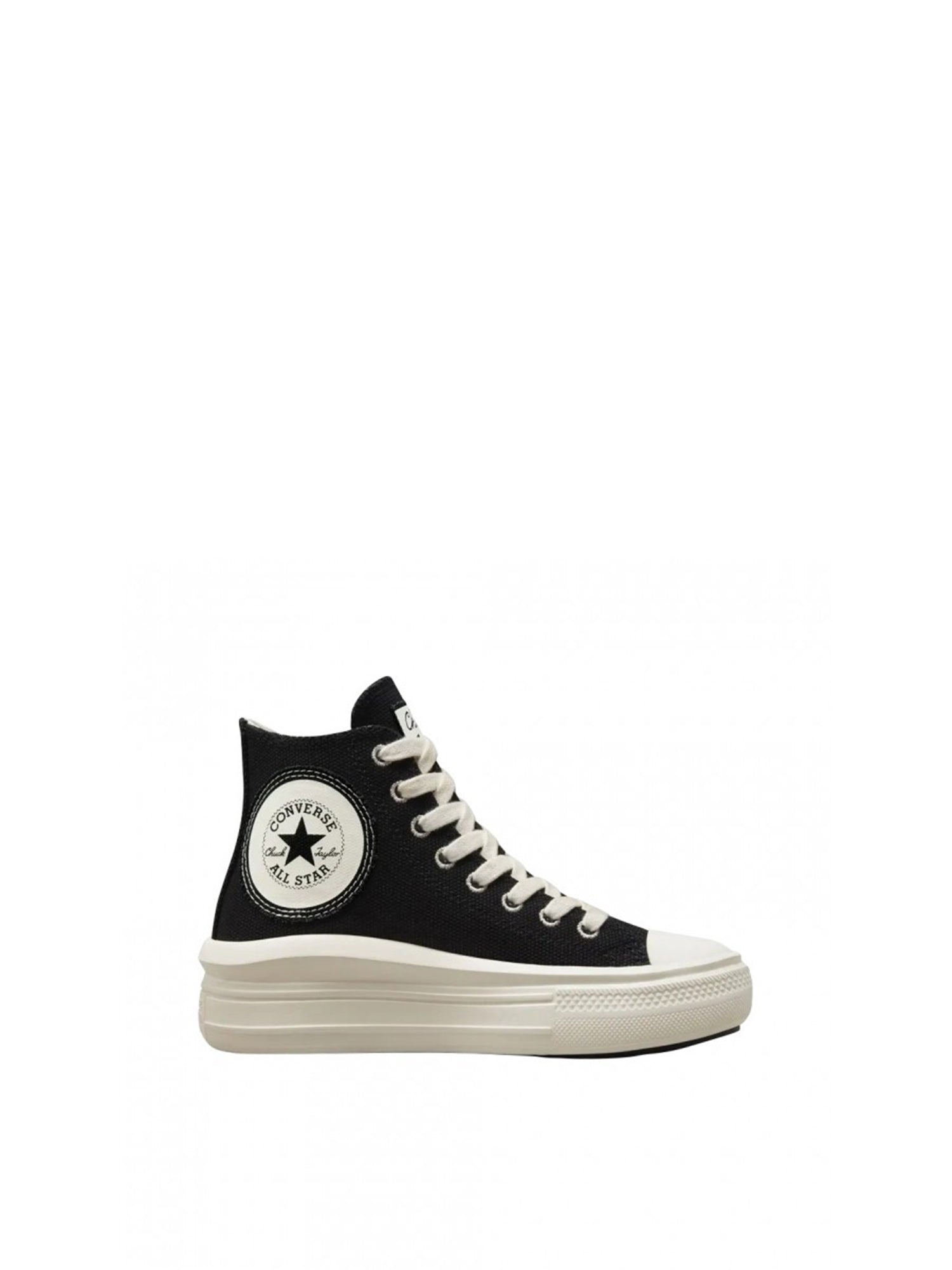 CONVERSE CHUCK TAYLOR ALL STAR MOVE PLATFORM OVERSIZED PATCH NERO