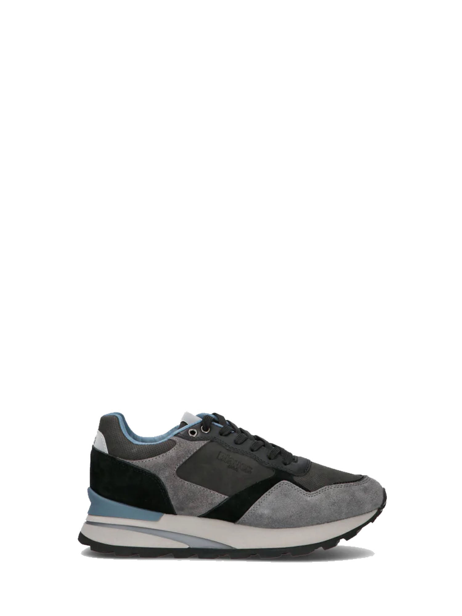 BLAUER FOOTWEAR SNEAKERS GRIGIO SCURO