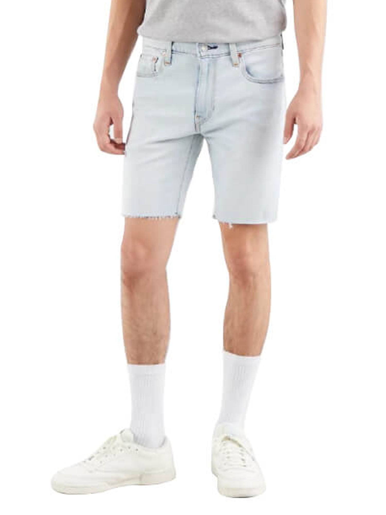 LEVI'S SHORT SLIM IN DENIM BLU - GRIGIO