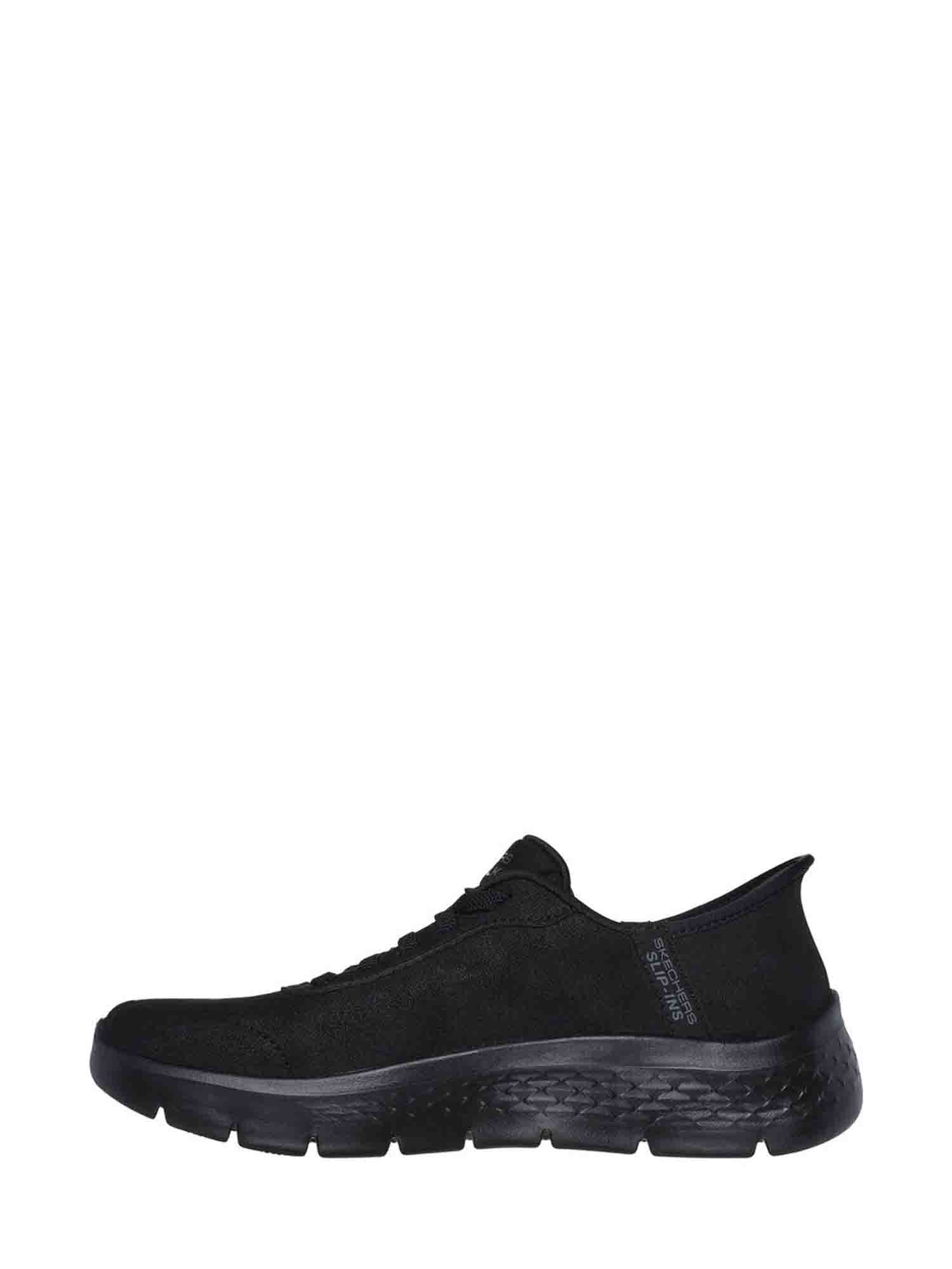 SKECHERS SLIP-INS GO WALK FLEX-MALI NERO