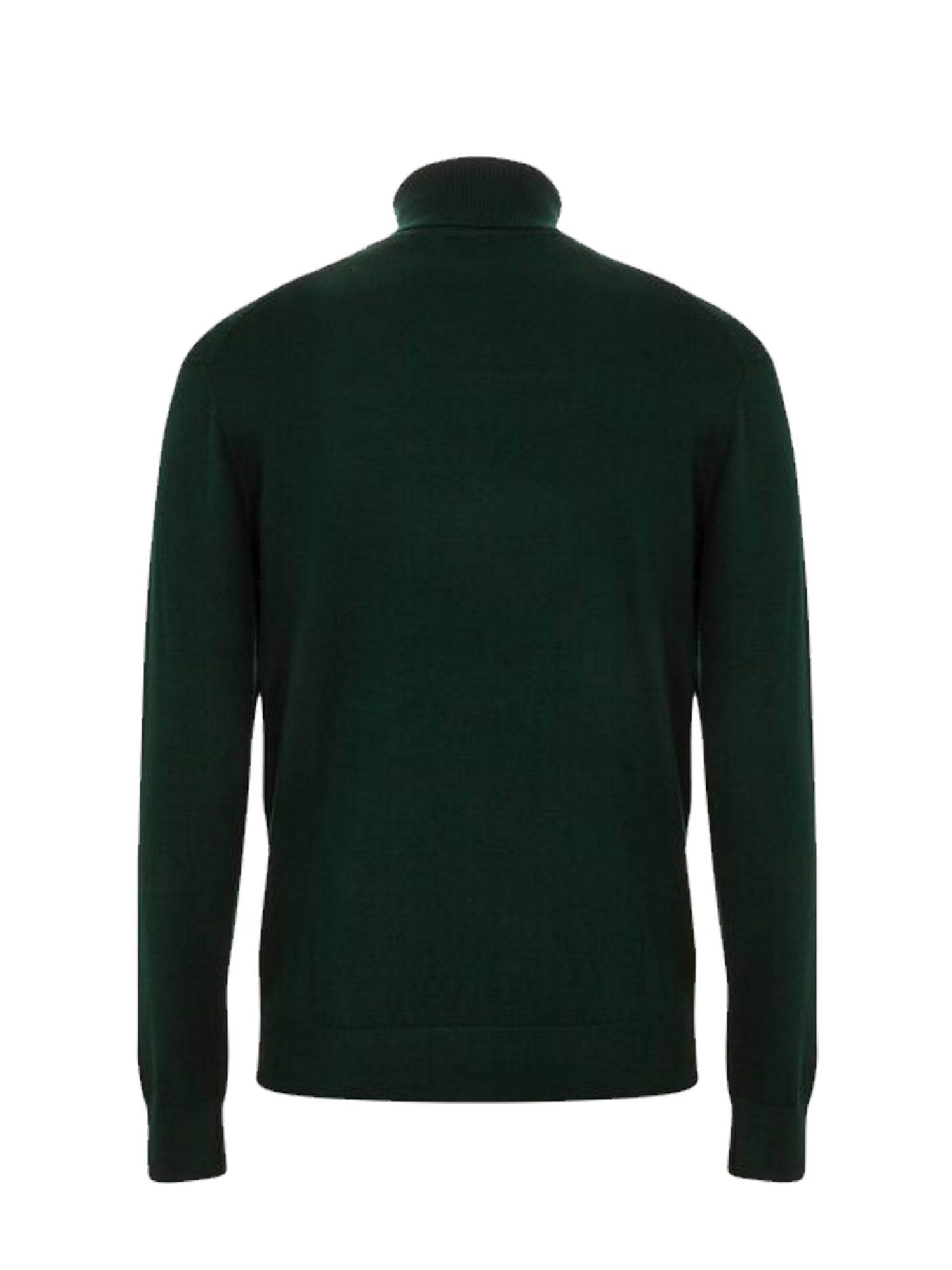 MARKUP MAGLIA CON COLLO ALTO VERDE SCURO