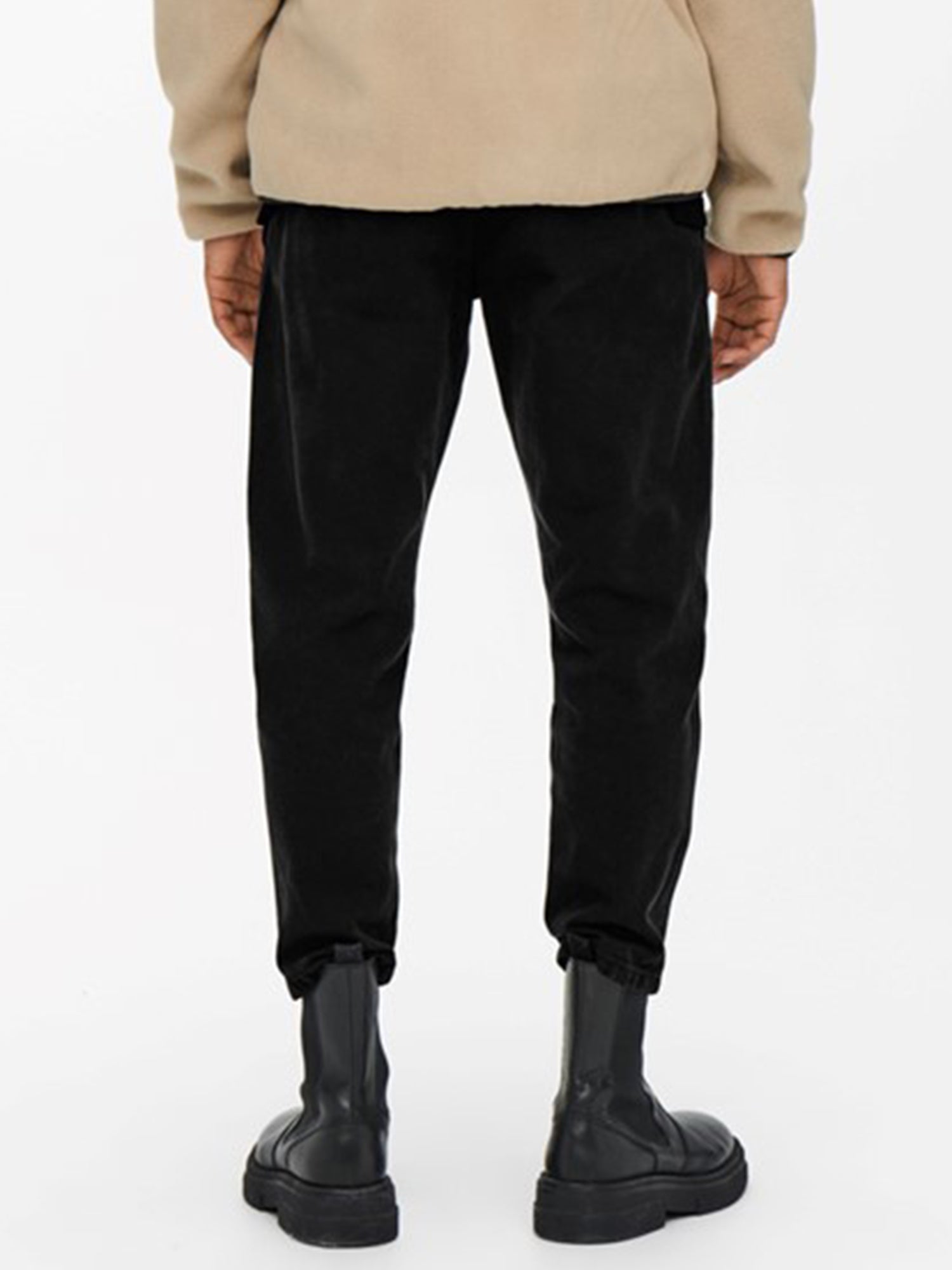 ONLY&SONS PANTALONI CHINO NERO