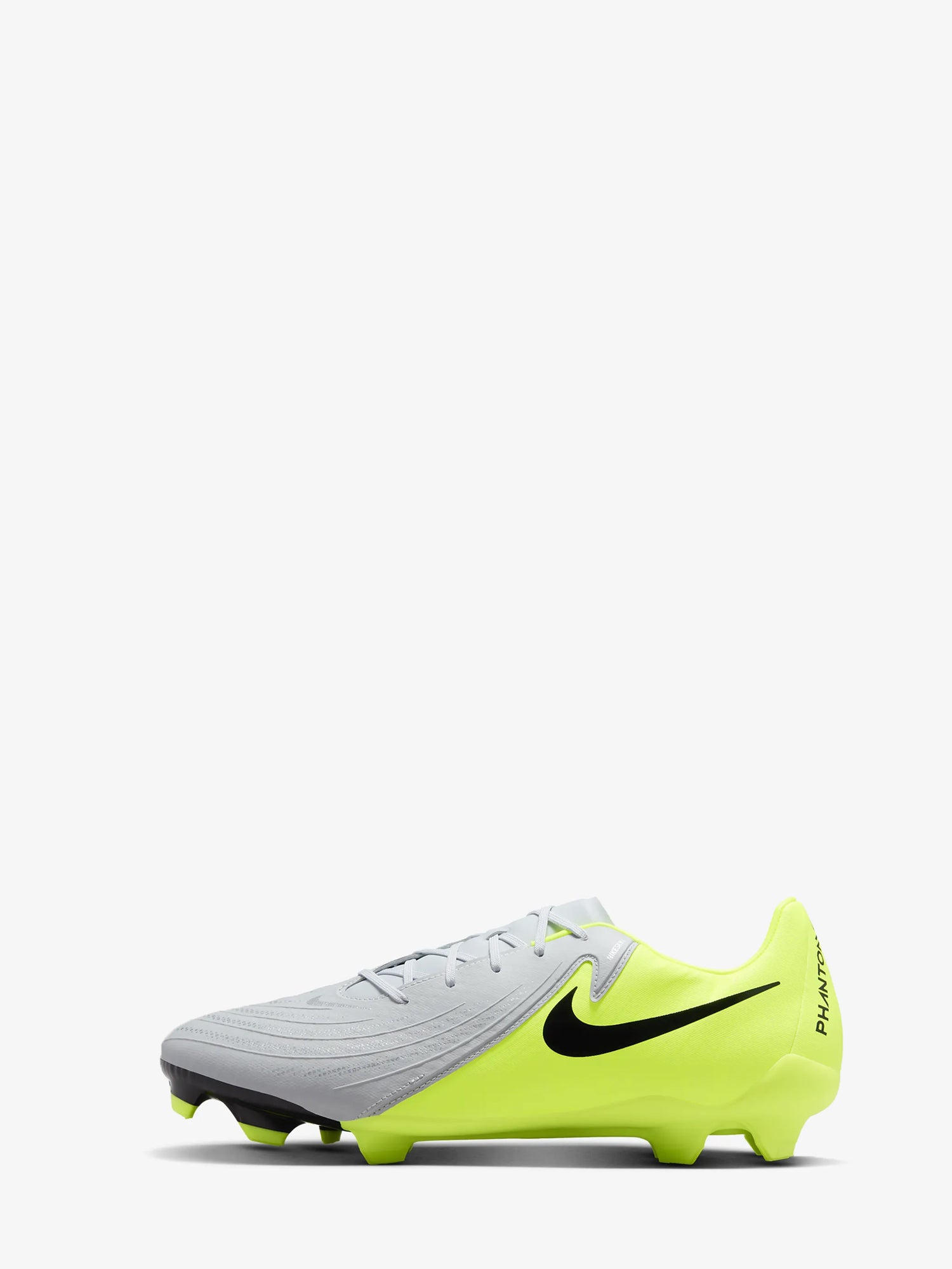 NIKE SCARPE CALCIO PHANTOM GX 2 ACADEMY MG GRIGIO - LIME