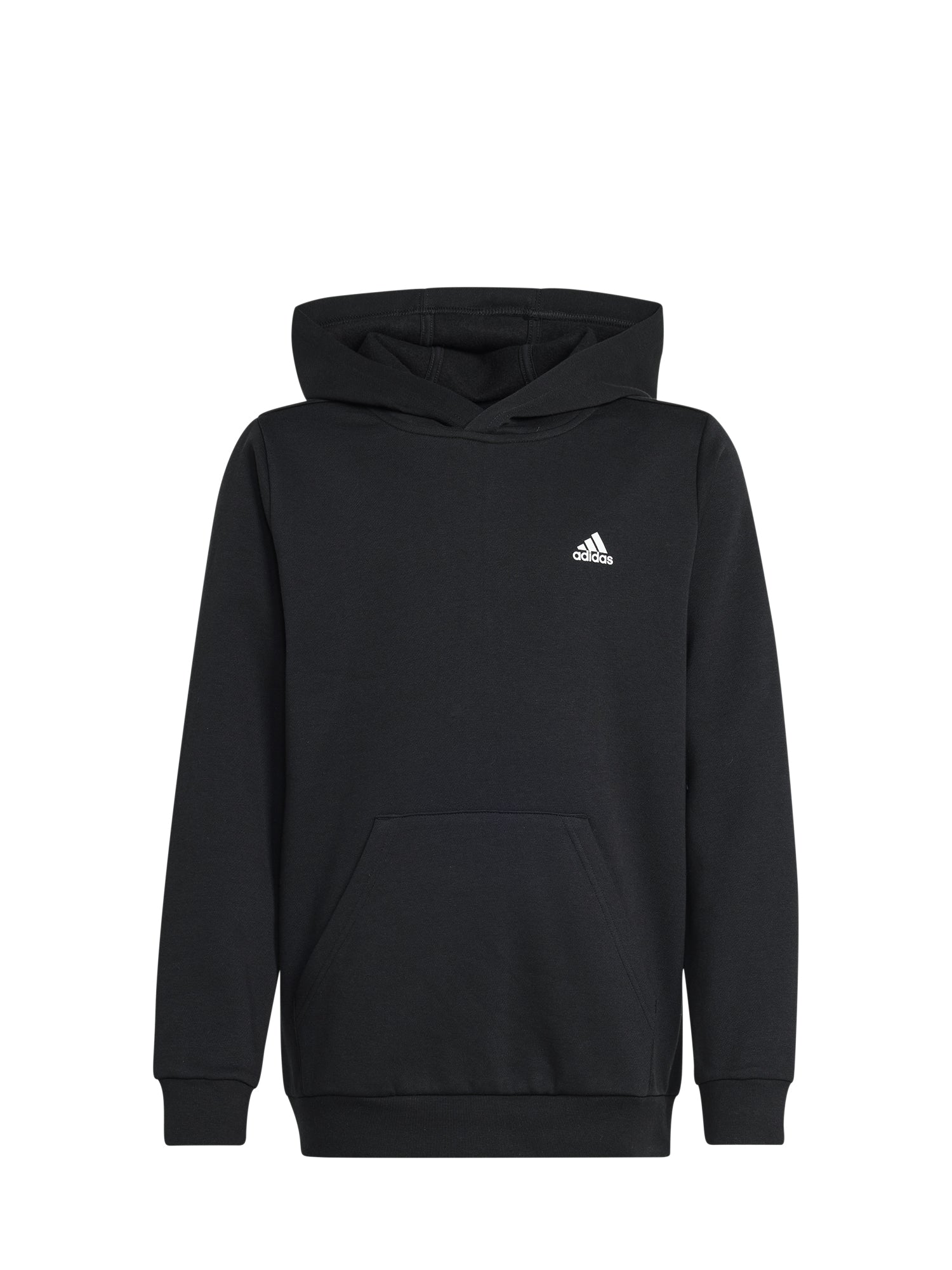 ADIDAS ESSENTIALS SMALL LOGO FELPA CON CAPPUCCIO NERO