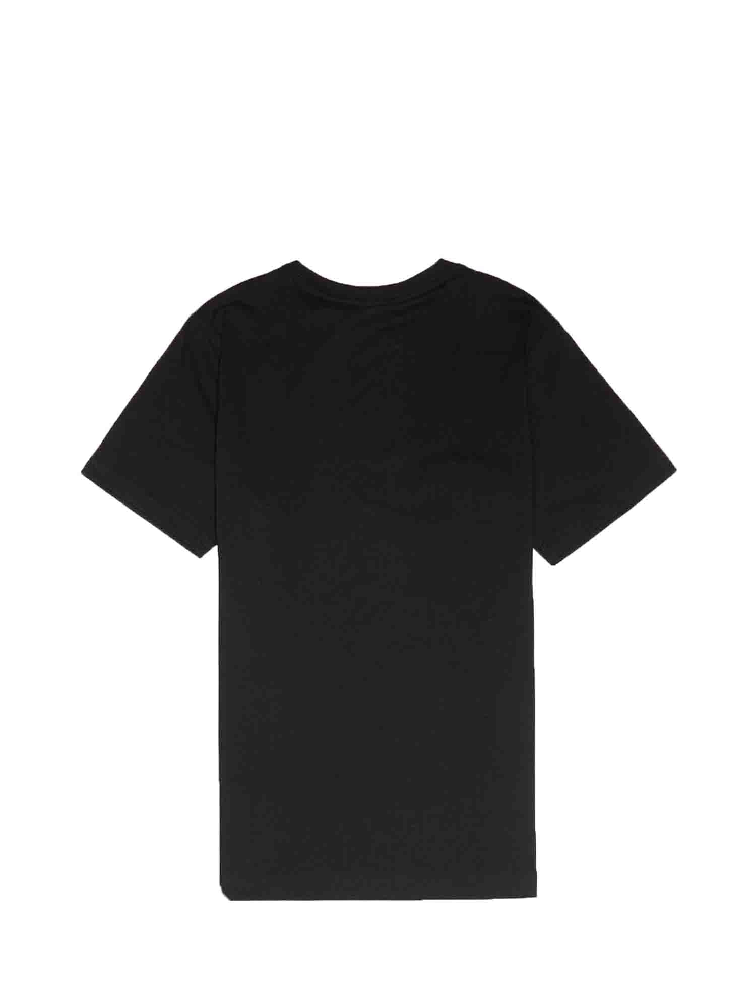 JORDAN GRADIENT STACKED T-SHIRT DA RAGAZZO NERO