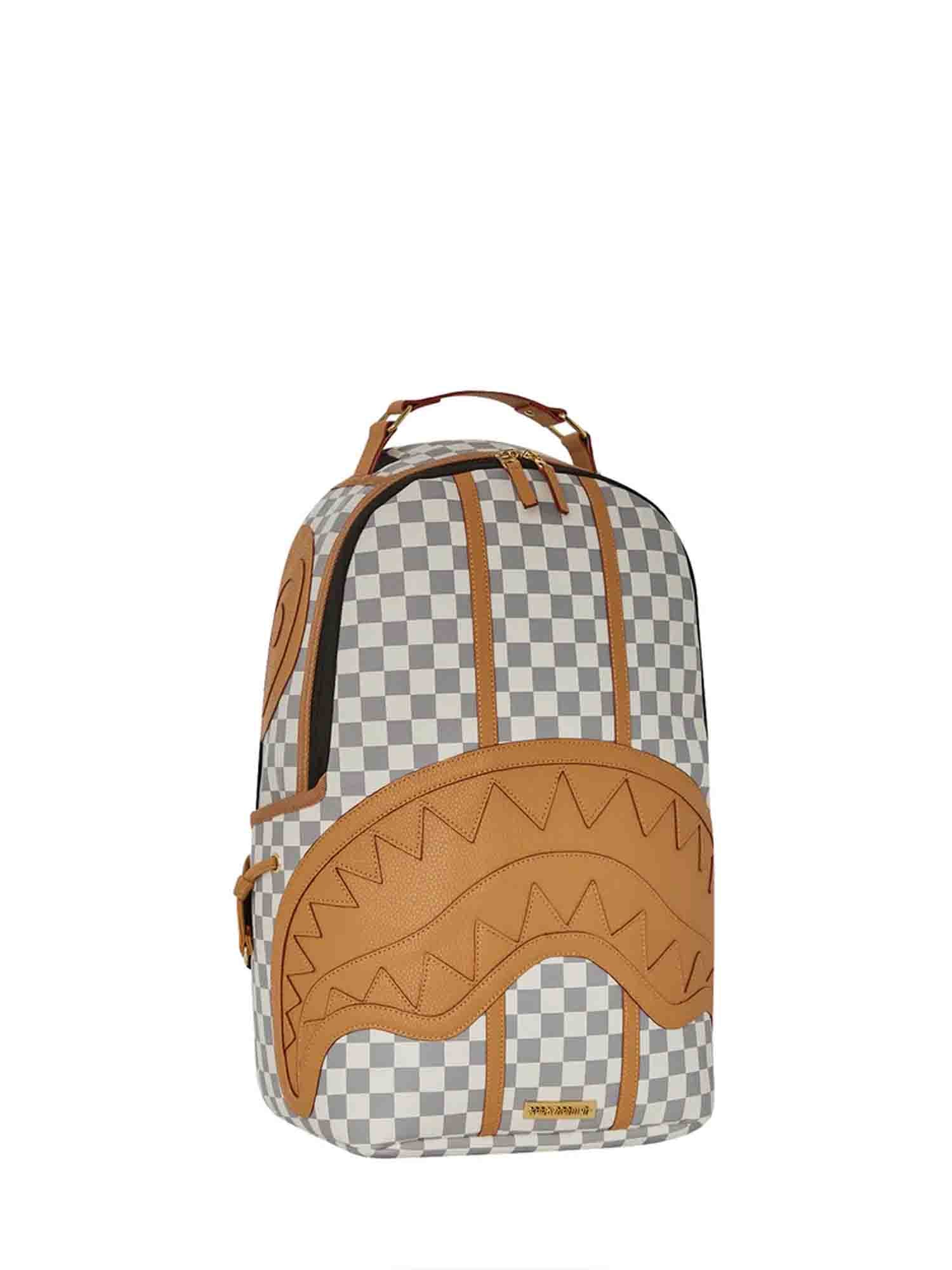 SPRAYGROUND HENNY RACEWAY ZAINO BIANCO