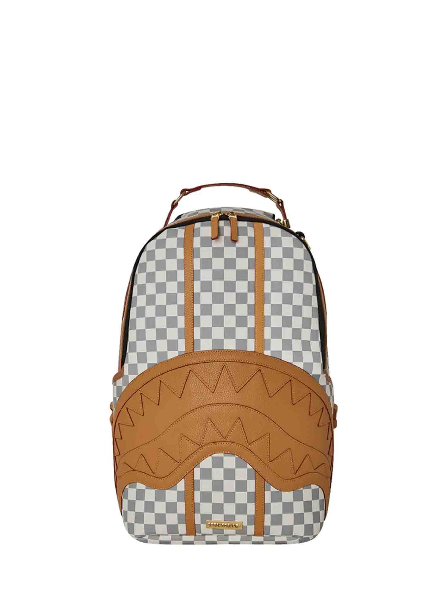 SPRAYGROUND HENNY RACEWAY ZAINO BIANCO