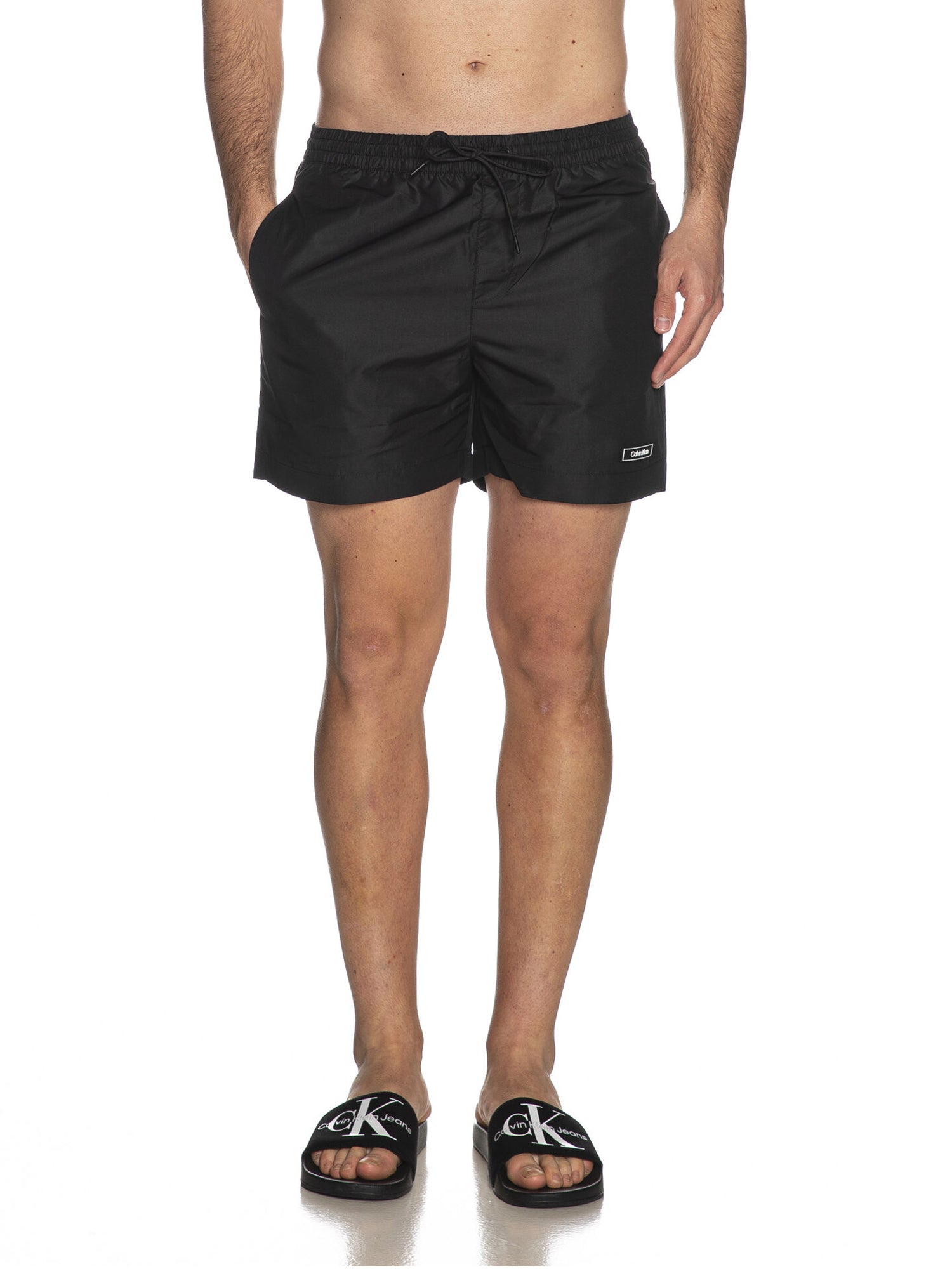 CALVIN KLEIN SHORTS DA BAGNO CORE SOLIDS NERO