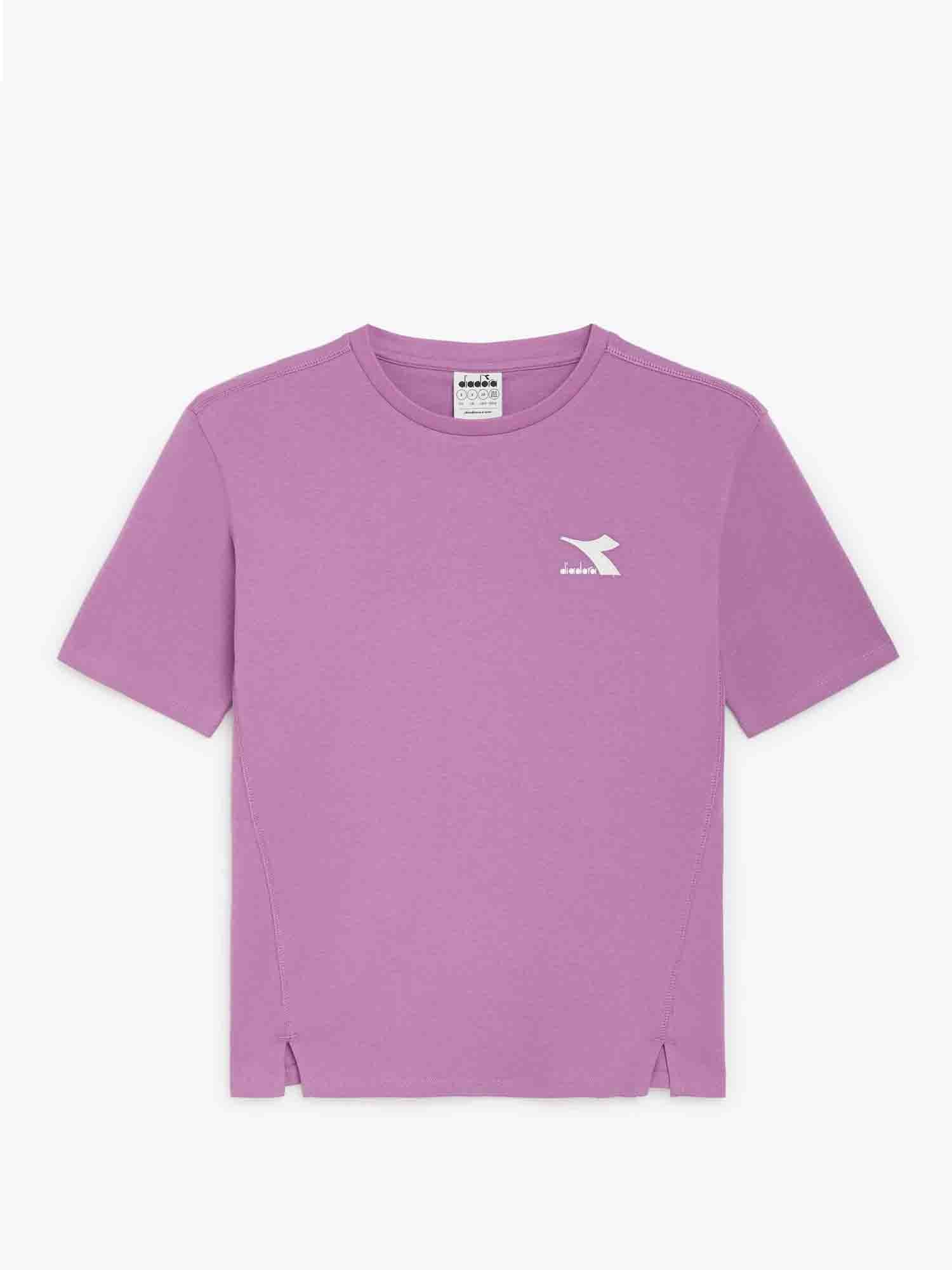 DIADORA SS SLIT T-SHIRT DONNA VIOLA GELSO