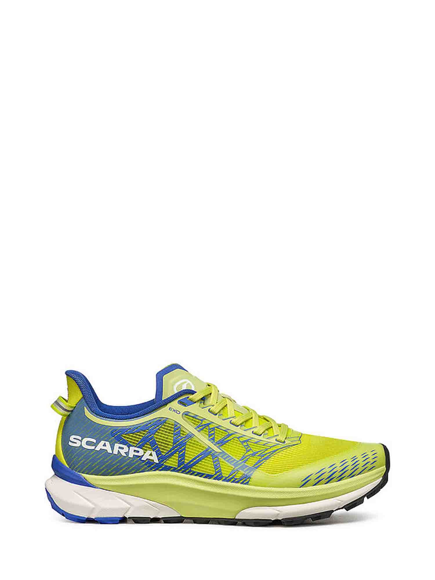 SCARPA GOLDEN GATE2 ATR SCARPE TRAIL RUNNING ACID LIME-DEEP BLUE