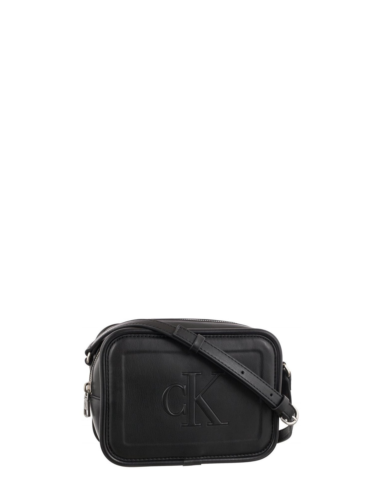 CALVIN KLEIN ACCESSORIES BORSA A TRACOLLA SCULPTED CAMERA BAGI8 NERO