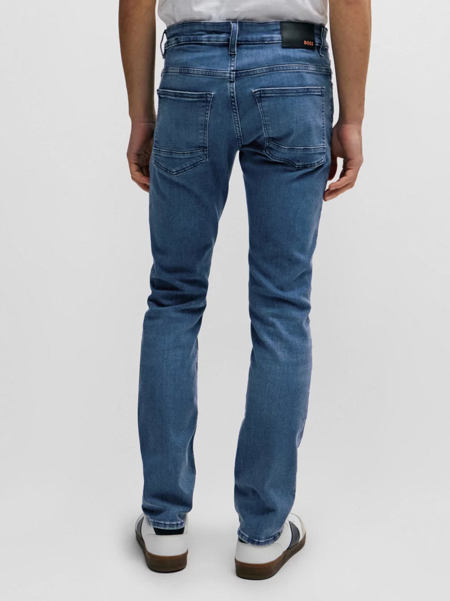 HUGO BOSS JEANS SLIM IN DENIM BLU