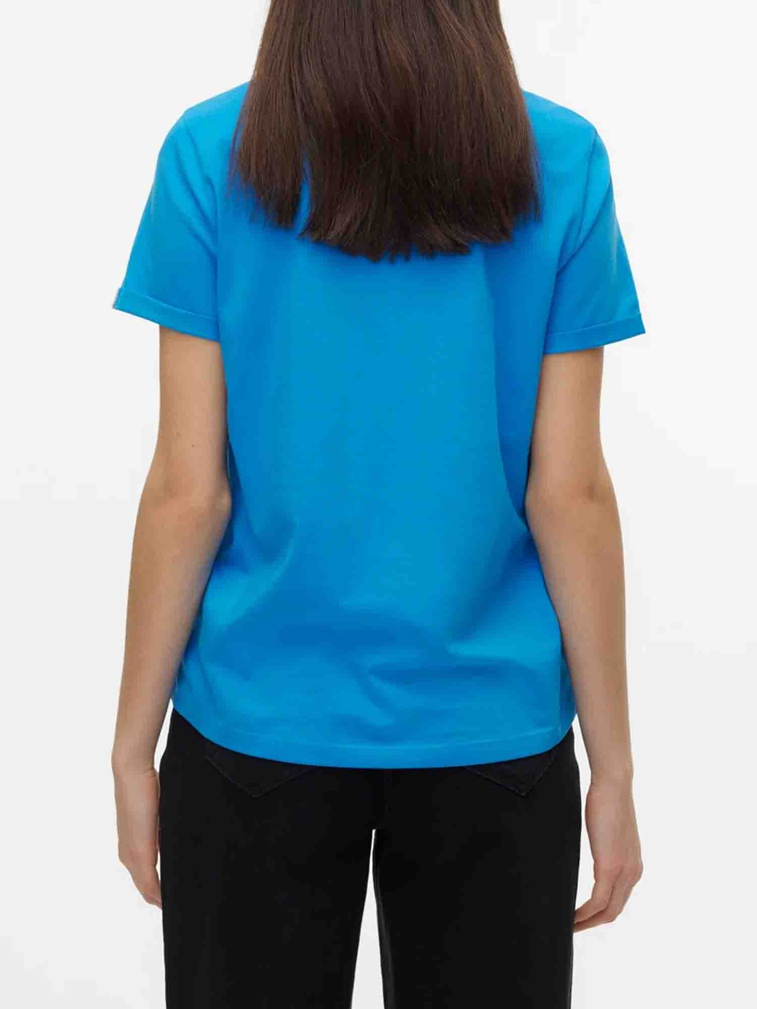 VERO MODA PAULA T-SHIRT IBIZA BLU