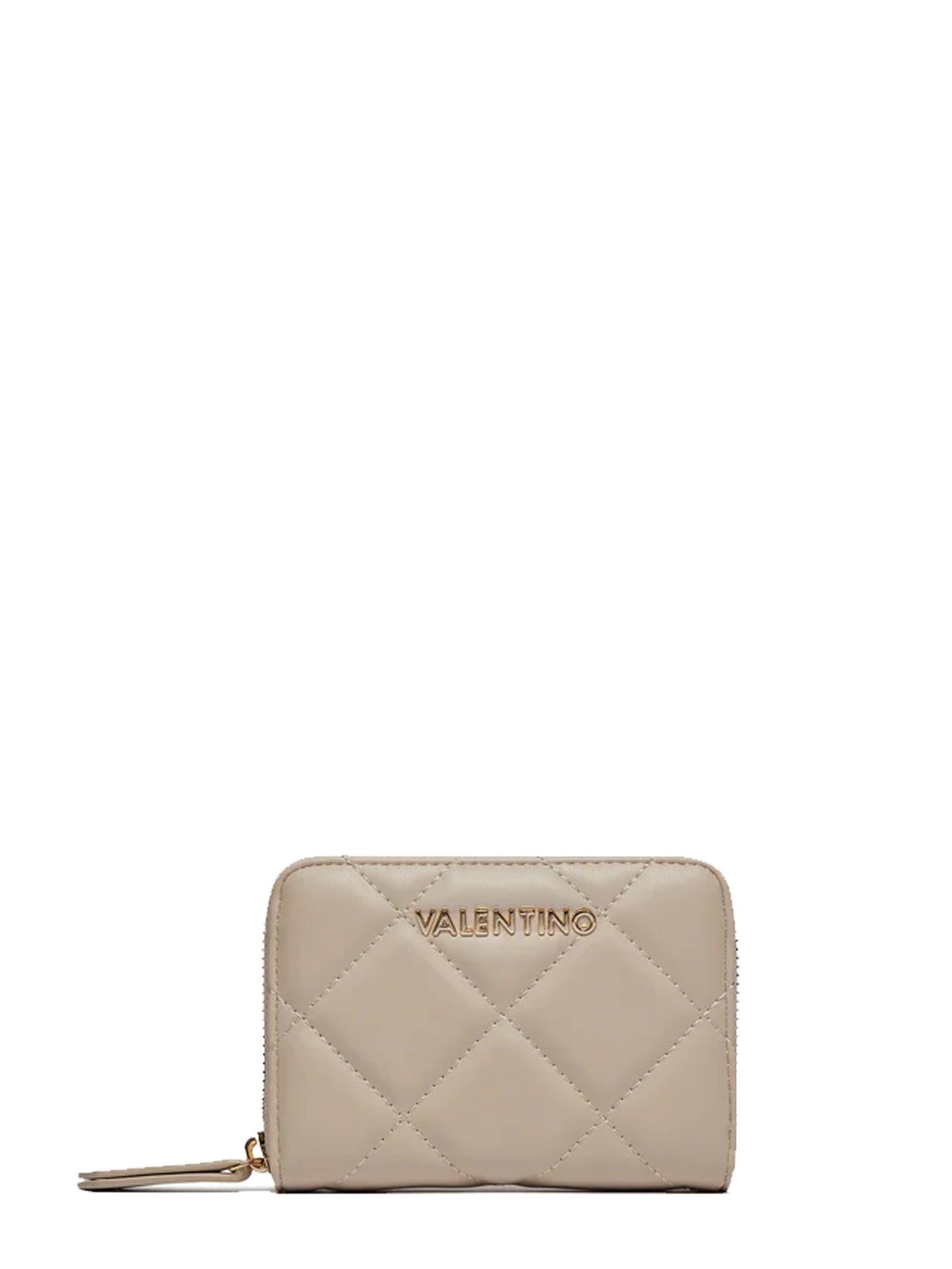 MARIO VALENTINO PORTAFOGLI CON ZIP OCARINA BEIGE