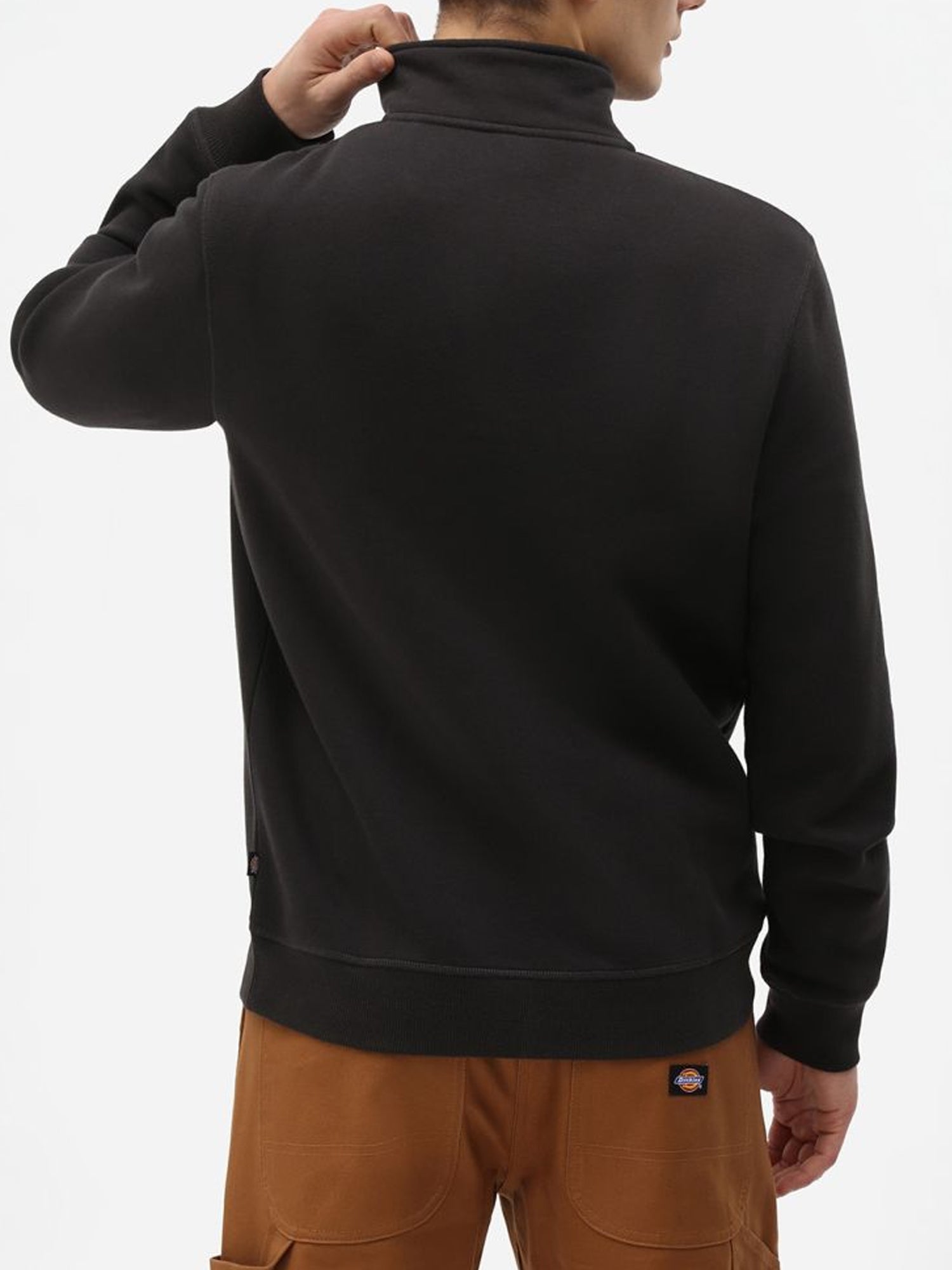 DICKIES FELPA OAKPORT CON ZIP 1/4 NERO