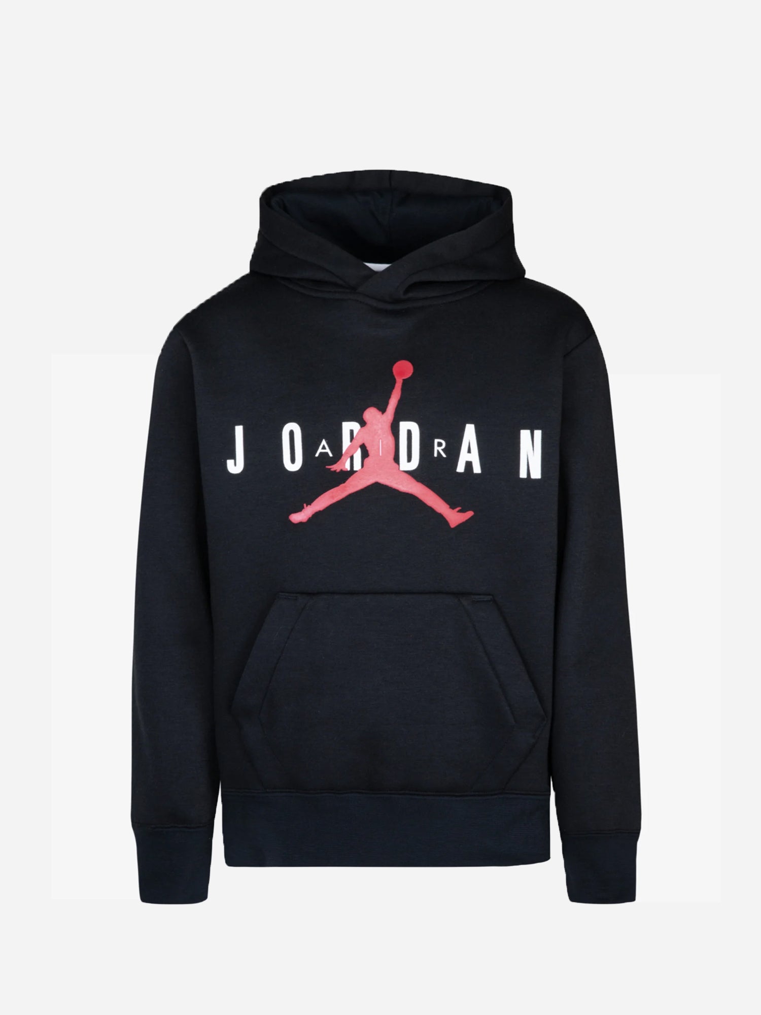 JORDAN FELPA CON CAPPUCCIO JDB JUMPMAN SUSTAINABLE NERO