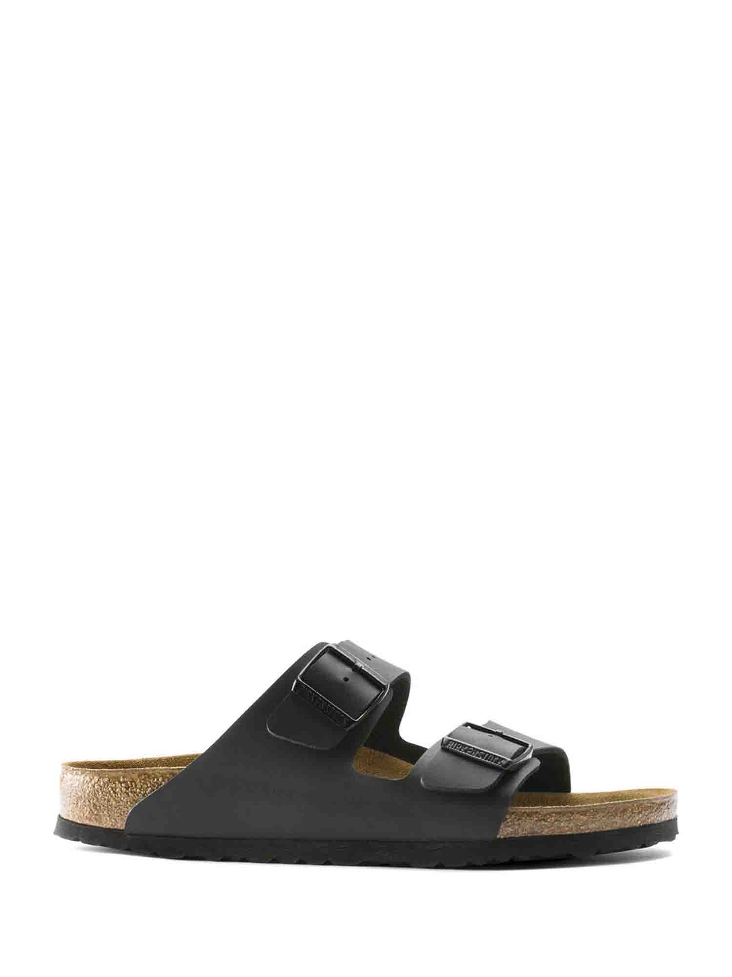 BIRKENSTOCK ARIZONA BIRKO-FLOR SANDALI UNISEX NERO