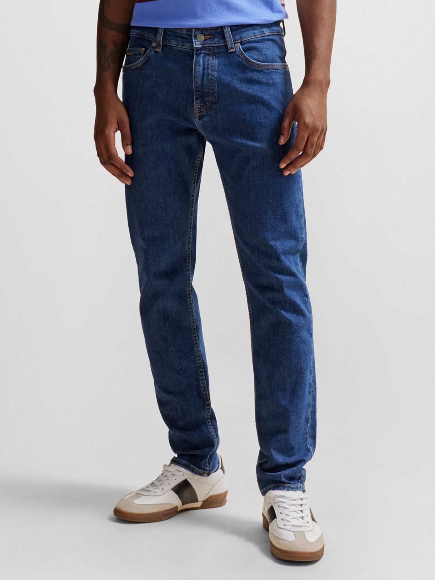 HUGO BOSS JEANS IN DENIM BLU