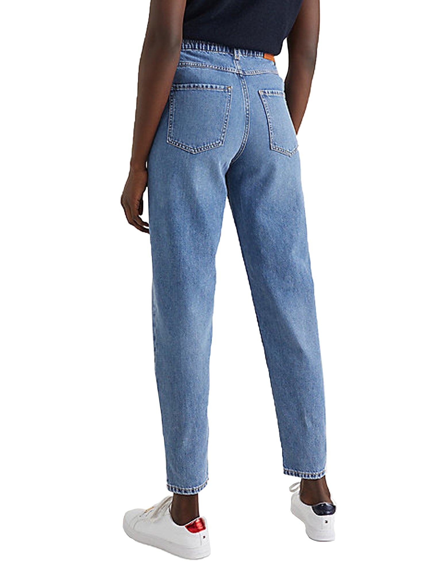 TOMMY HILFIGER JEANS MOM RELAXED FIT IN DENIM BLU CHIARO