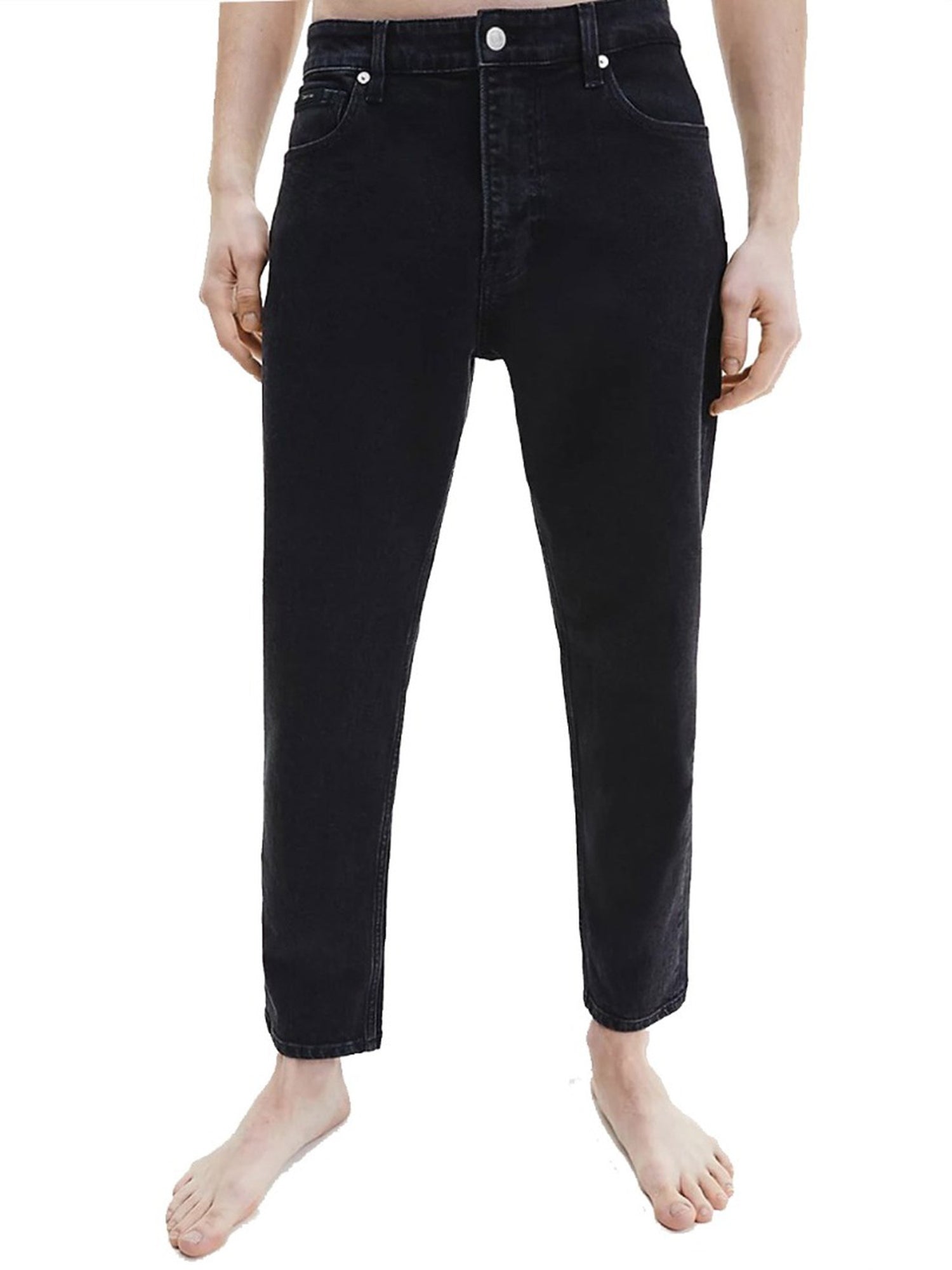 CALVIN KLEIN JEANS IN DENIM NERO