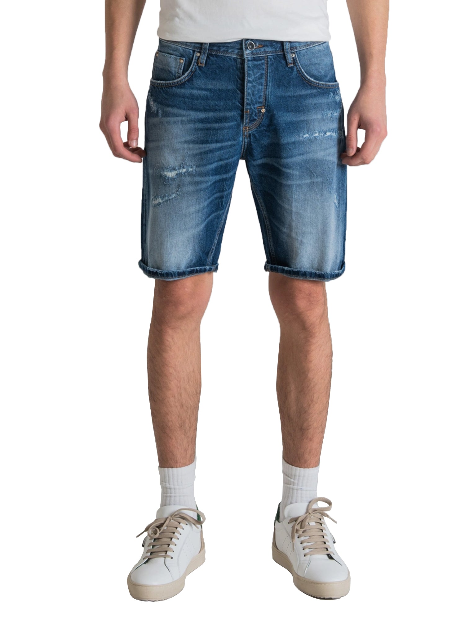 ANTONY MORATO SHORTS ARGON IN DENIM BLU