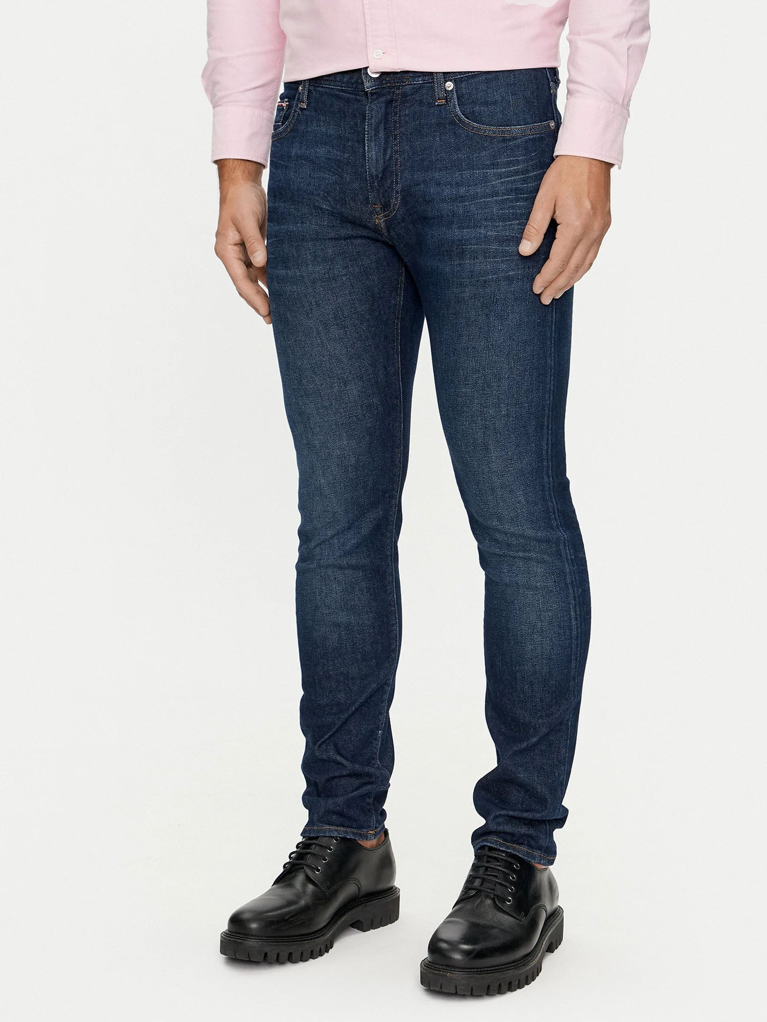 TOMMY HILFIGER JEANS BLEECKER SLIM FIT IN DENIM BLU