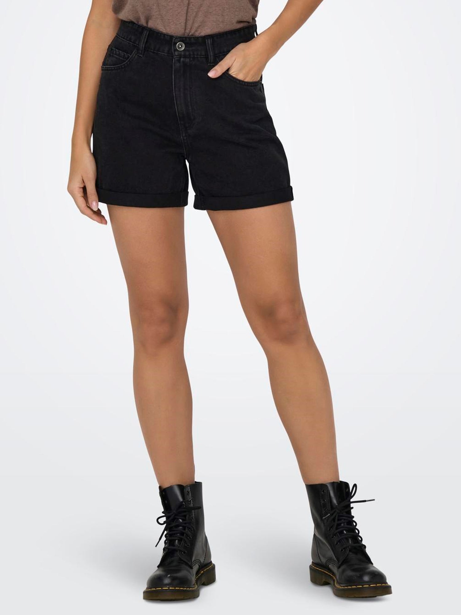 ONLY SHORTS VEGA IN DENIM NERO