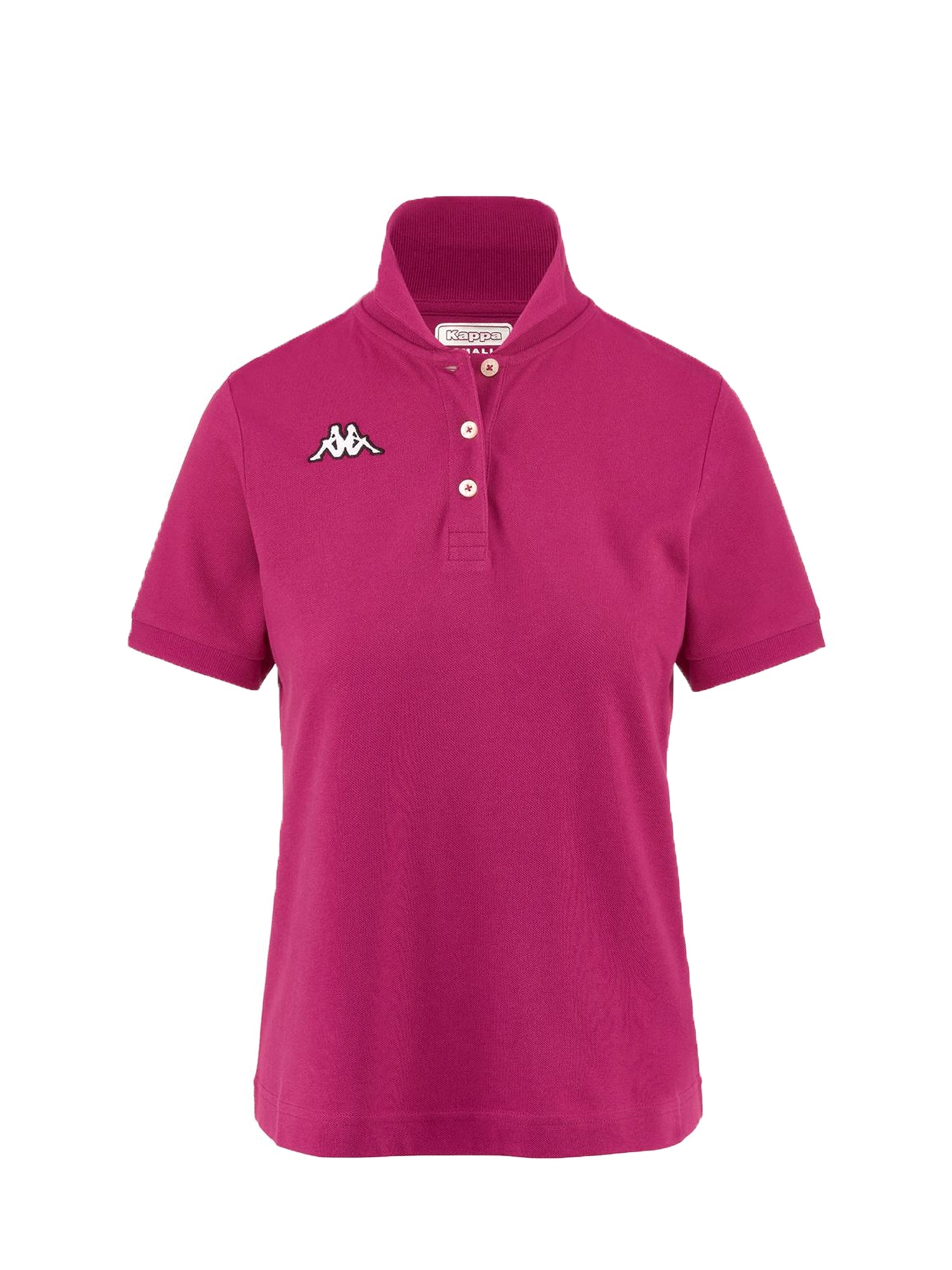 KAPPA POLO LOGO SHARAS WSS FUXIA - ROSSO