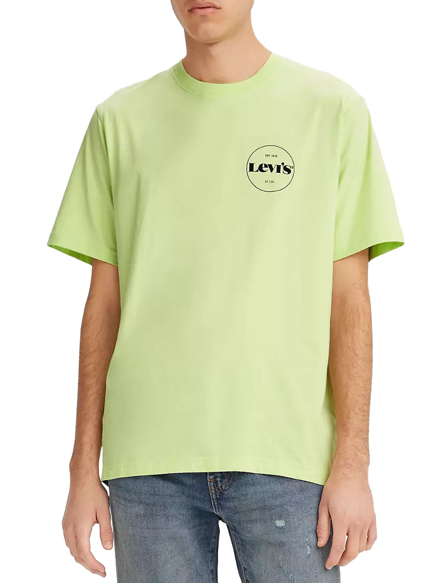 LEVI'S T-SHIRT RELAXED VERDE LIME