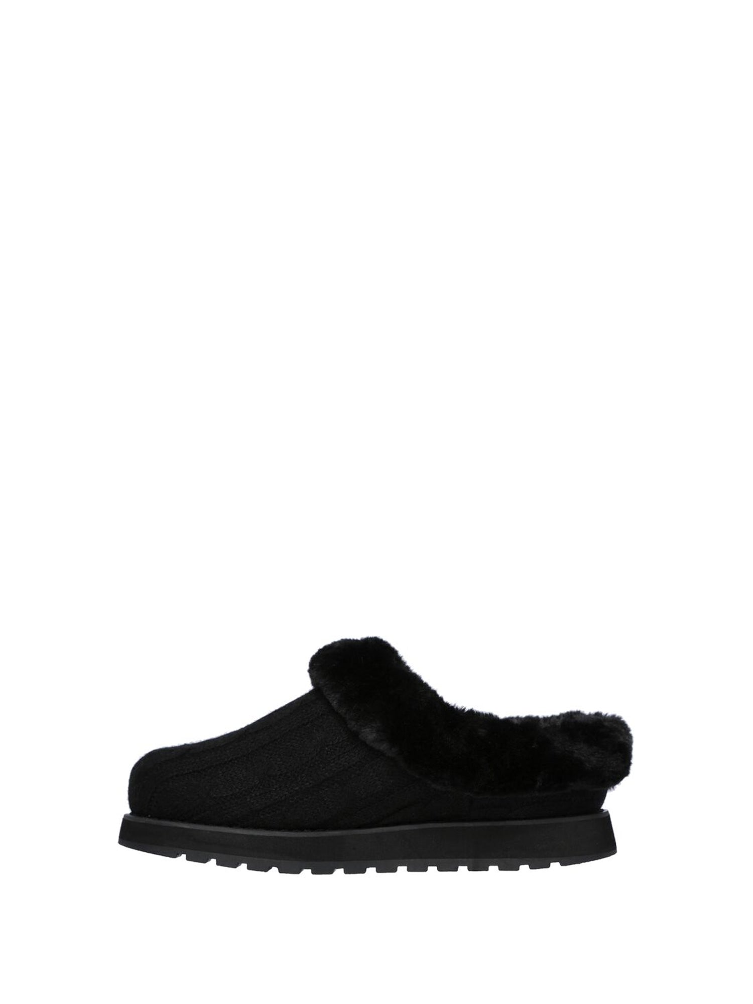 SKECHERS PANTOFOLA BOBS KEEPSAKES-ICE ANGEL NERO