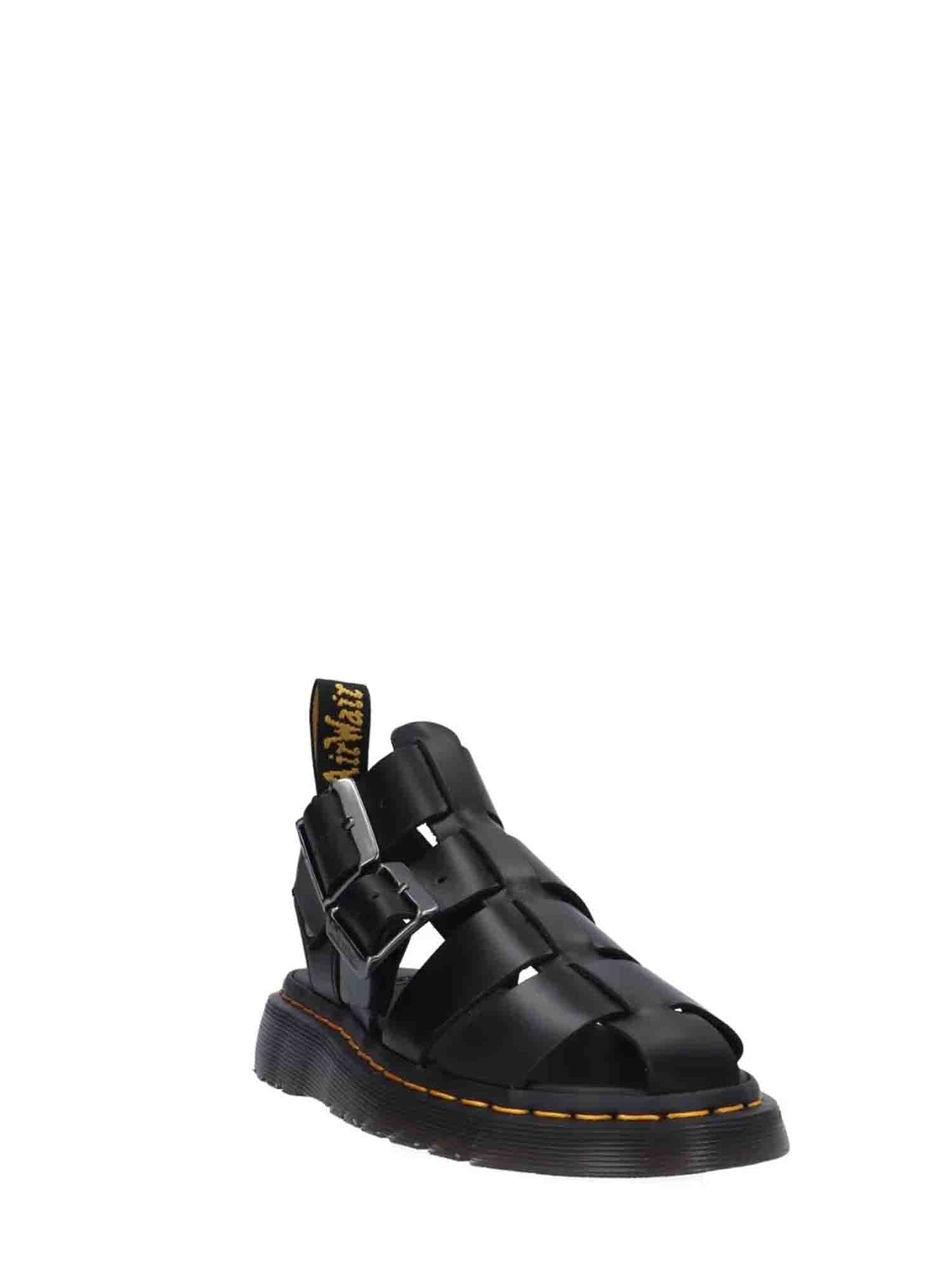 DR. MARTENS GARIN BRANDO SANDALO NERO