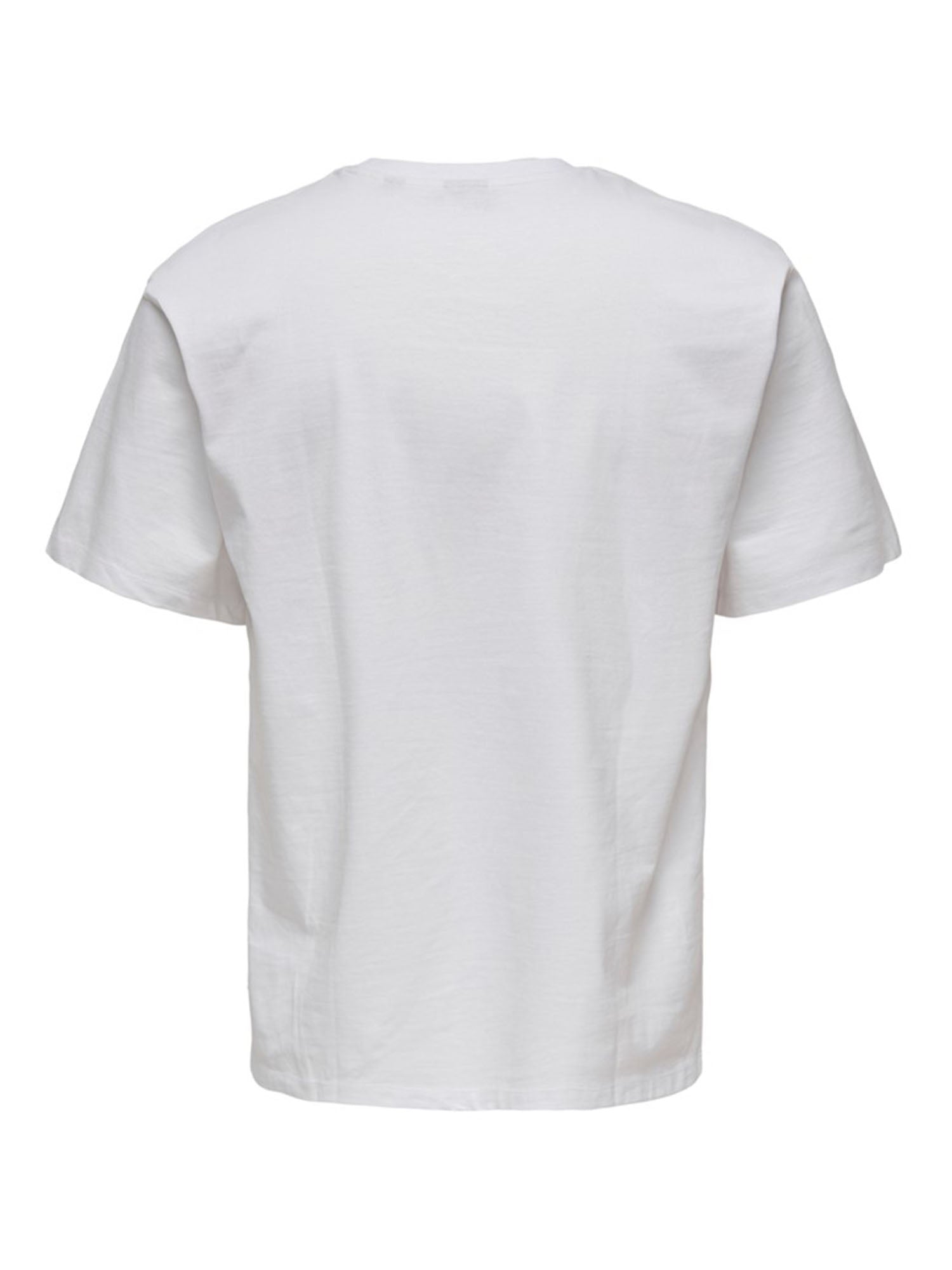 ONLY&SONS T-SHIRT FRED BIANCO